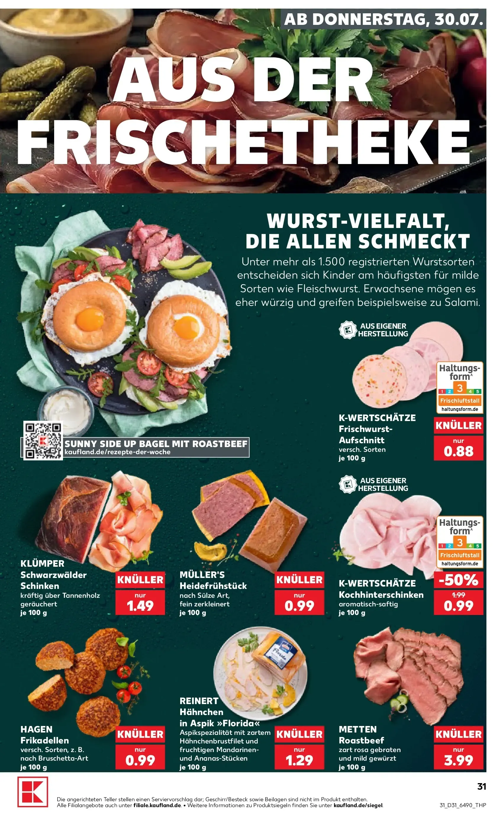 Kaufland: Ofertas de la Semana von 30. Juli bis 5. August 2026 - Prospekt seite 31