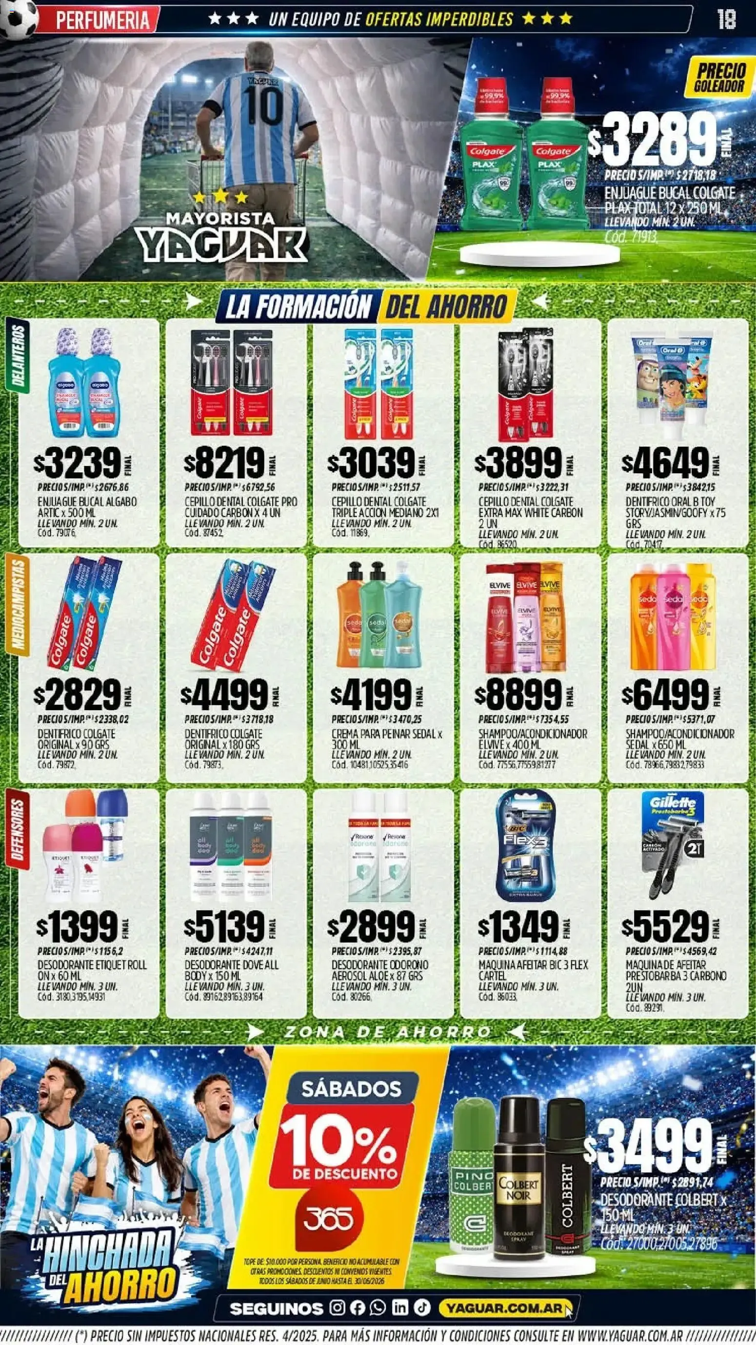 Ofertas de Mayorista Yaguar - La Hinchada del Ahorro 15 de junio al 21 de junio 2026 - Página 17 del catálogo