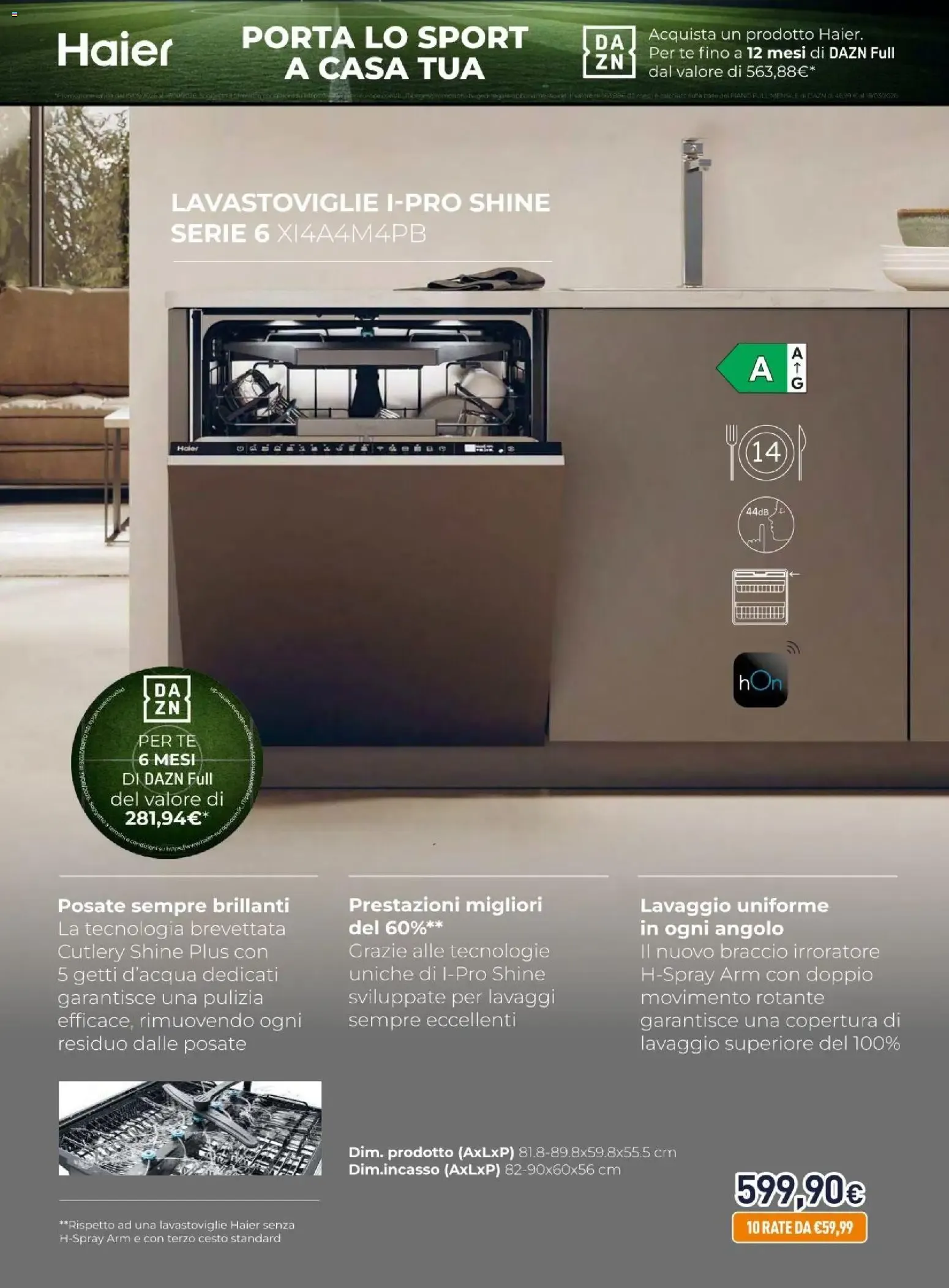 Nuovo Unieuro volantino Haier dal 21/08/2026 > offerte anteprima 🛍️ da 21 agosto a 6 settembre di 2026 - Pagina del volantino 10
