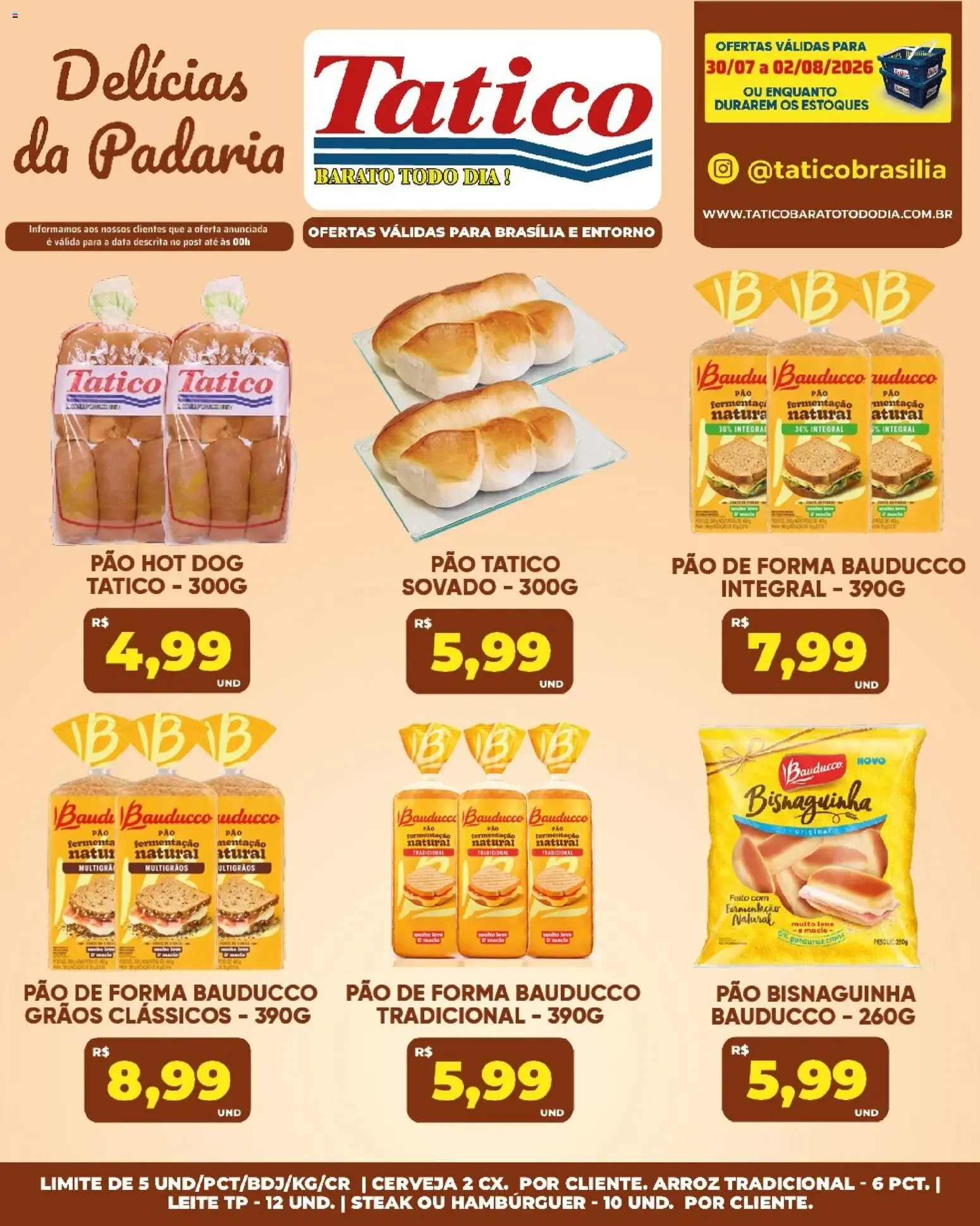 Encarte de Tatico ofertas Fim de Semana de 01/08/2026 | Promoções Online 1 de agosto até 2 de agosto 2026 - Pagina 49