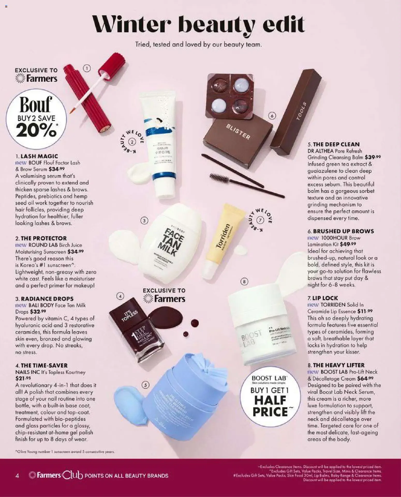 Farmers Beauty - Winter 2026 from 4 June to 24 June 2026 - Catalogue Page 4