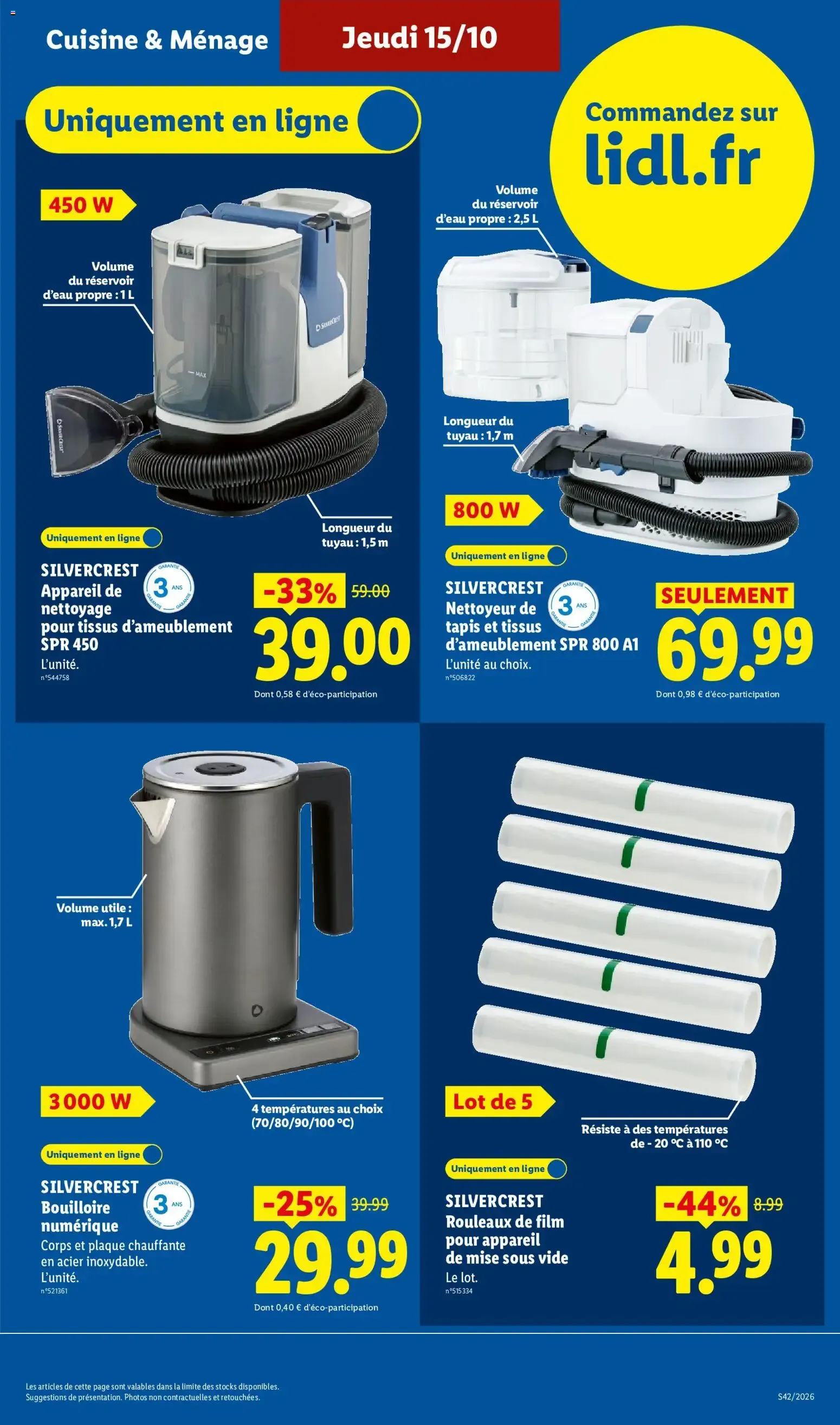 Catalogue LIDL du 15/10/2026 | Promo prospectus en ligne du 15 octobre au 21 octobre 2026 - Catalogue page 27