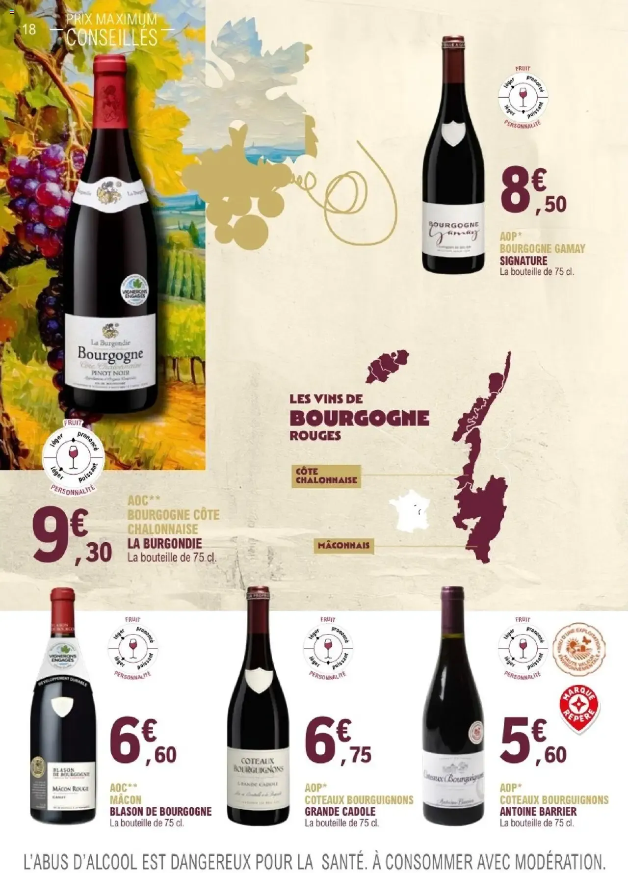Le Guide des Vins 2025-2026 du 1 septembre au 31 décembre 2026 - Catalogue page 18