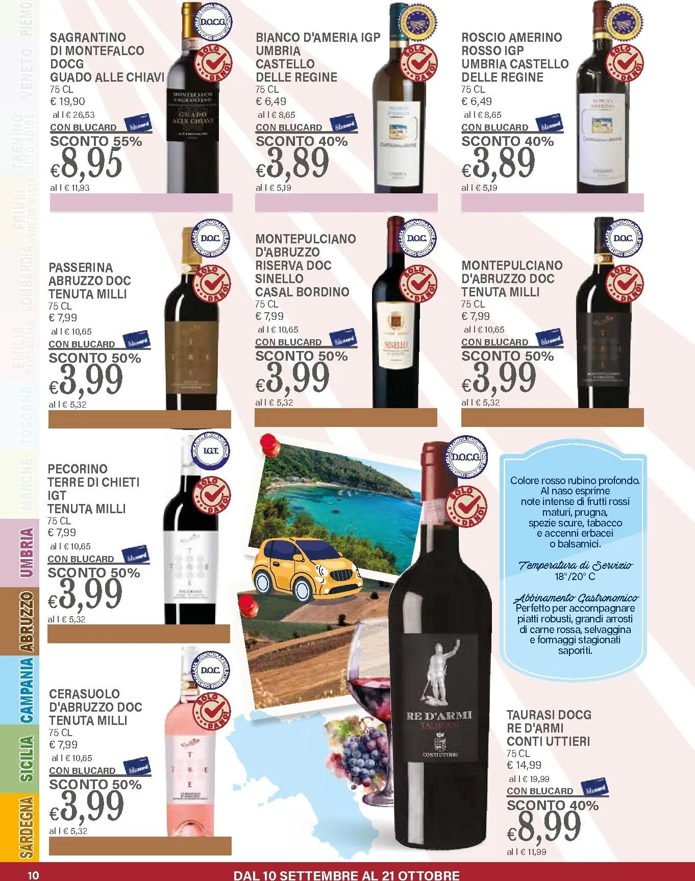 Il Gigante - Il Tempo, la Terra, il Gusto: L'Italia in un solo sorso da 10 settembre a 21 ottobre di 2026 - Pagina del volantino 10