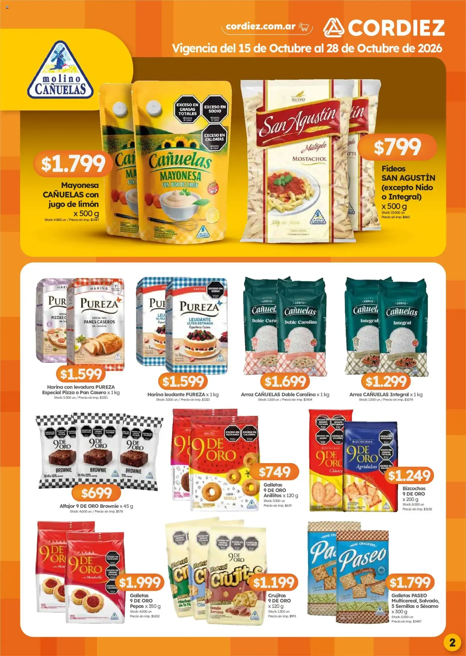 Ofertas de Cordiez - Marcas destacadas || del 15/10/2026 - 28/10/2026 || Catálogo 15 de octubre al 28 de octubre 2026 - Página 2 del catálogo
