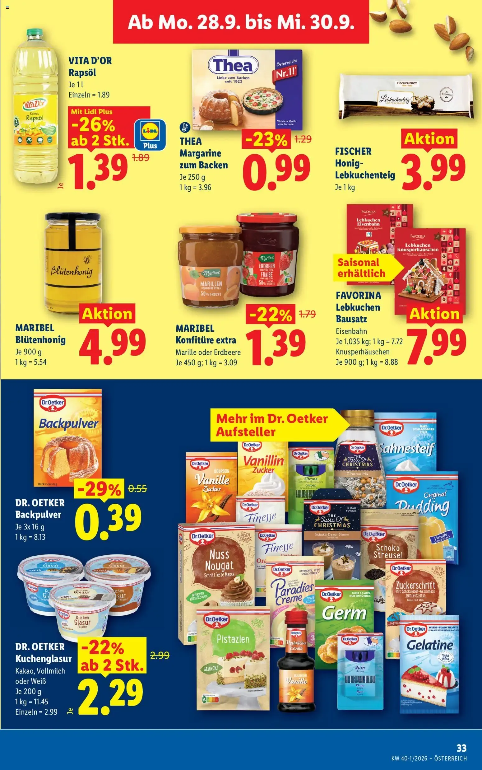Lidl Aktion von 24. September bis 26. September 2026 - Flugblätt seite 40