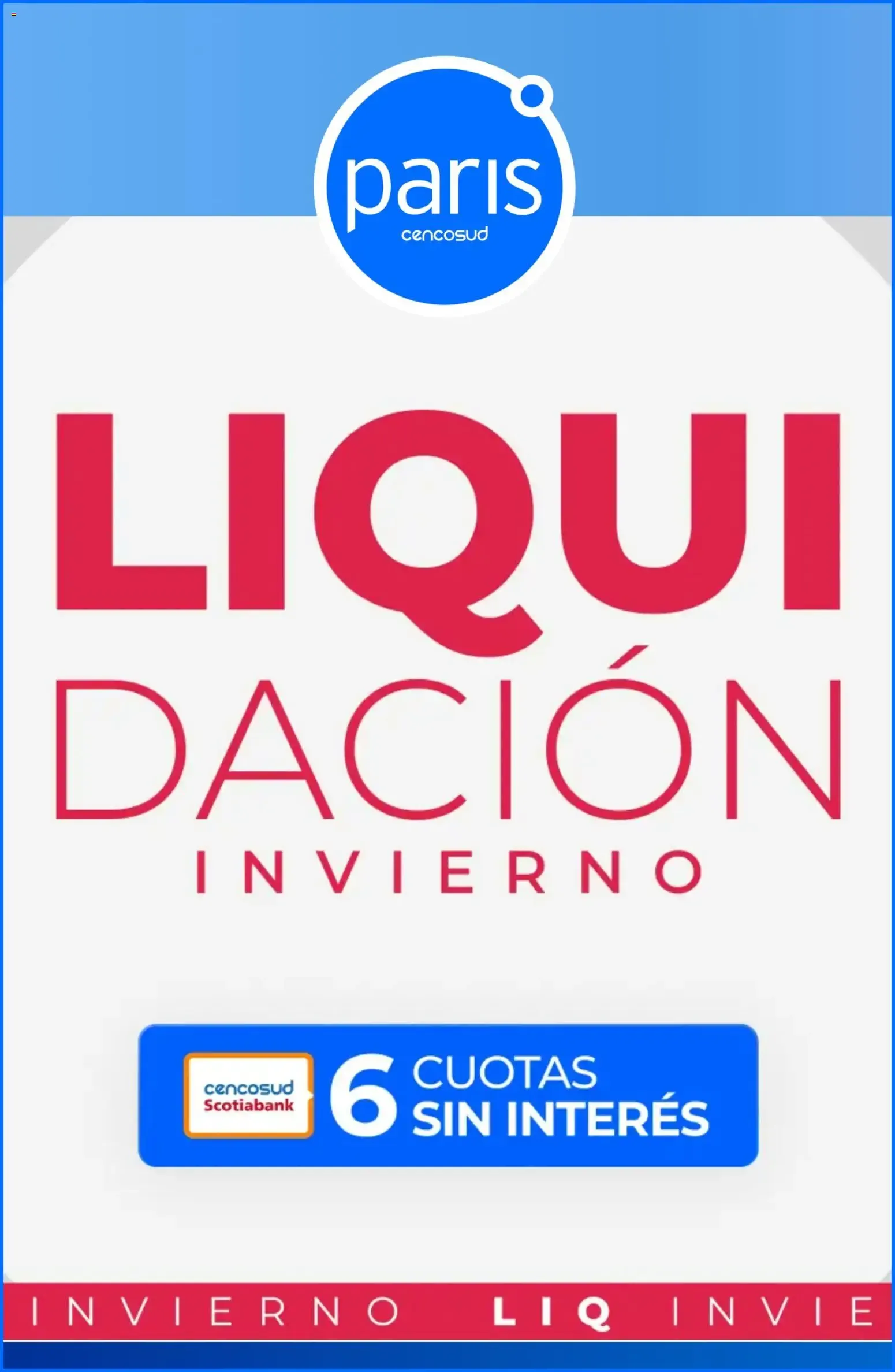 Catálogo de Liquidación Invierno Paris 30 de junio al 14 de julio 2026 - Página 1