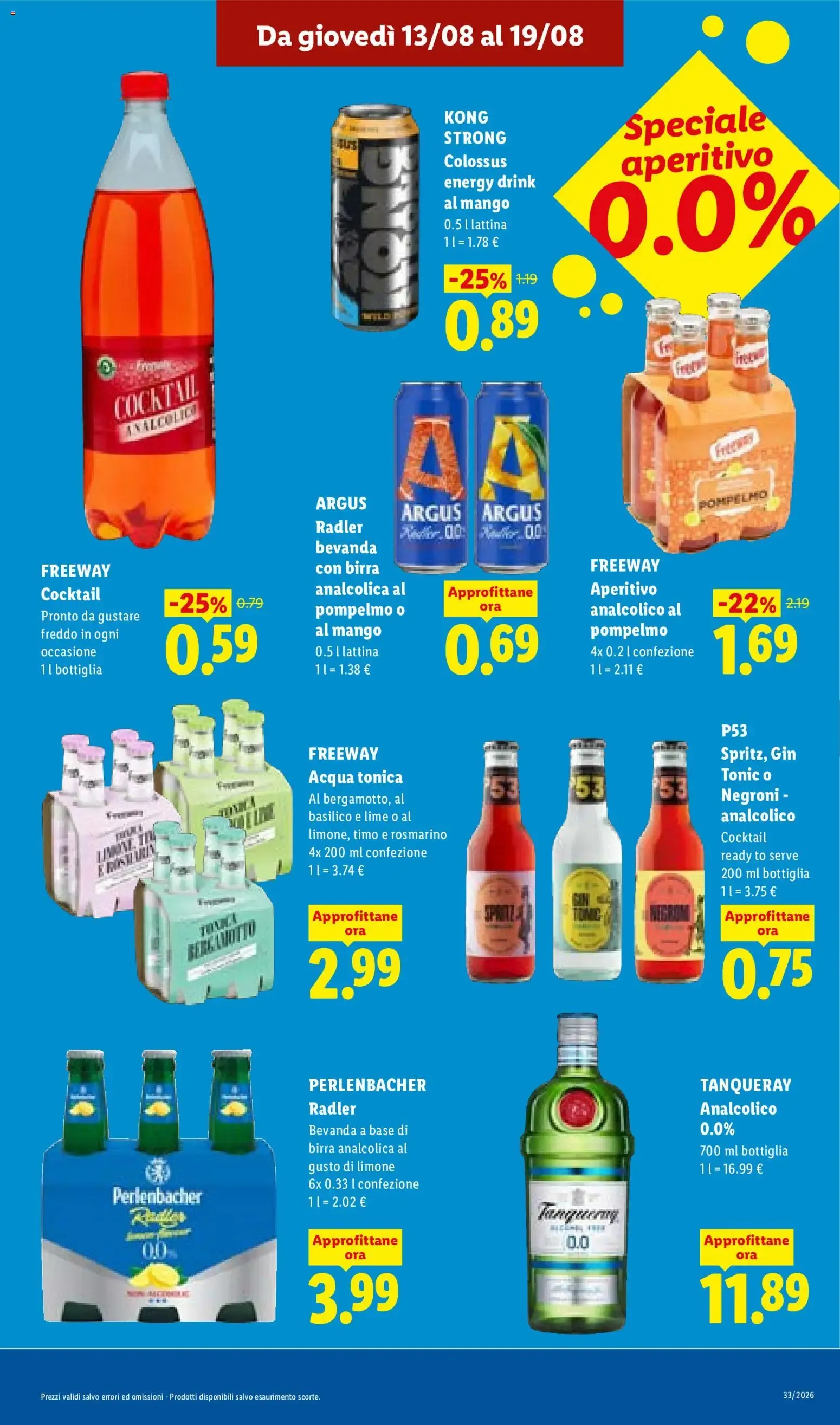 LIDL Ferragosto fino al -50% da 13 agosto a 19 agosto di 2026 - Pagina del volantino 13