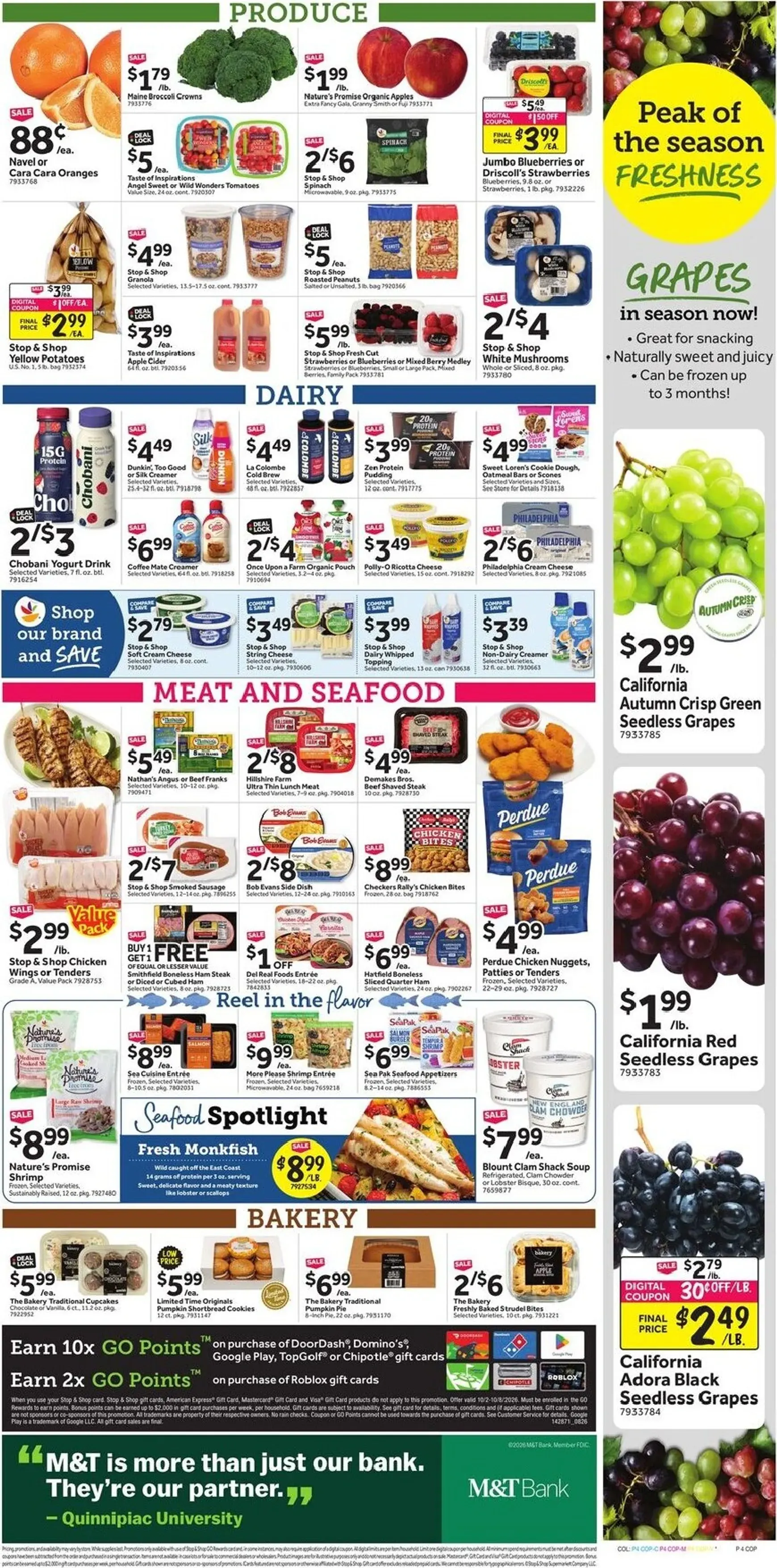 Weekly ad Current Stop and Shop leaflet valid from Friday 10/02/2026 to Thursday 10/08/2026 from October 2 to October 8 2026 - Page 8