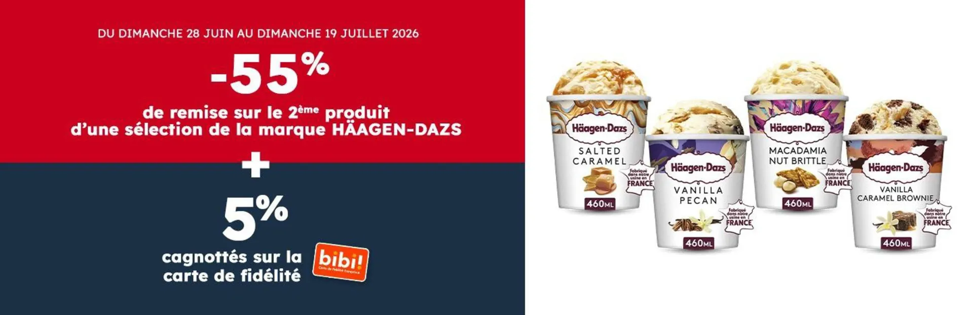 Promoción Häagen-Dazs du 28 juin au 19 juillet 2026 - Catalogue page 1