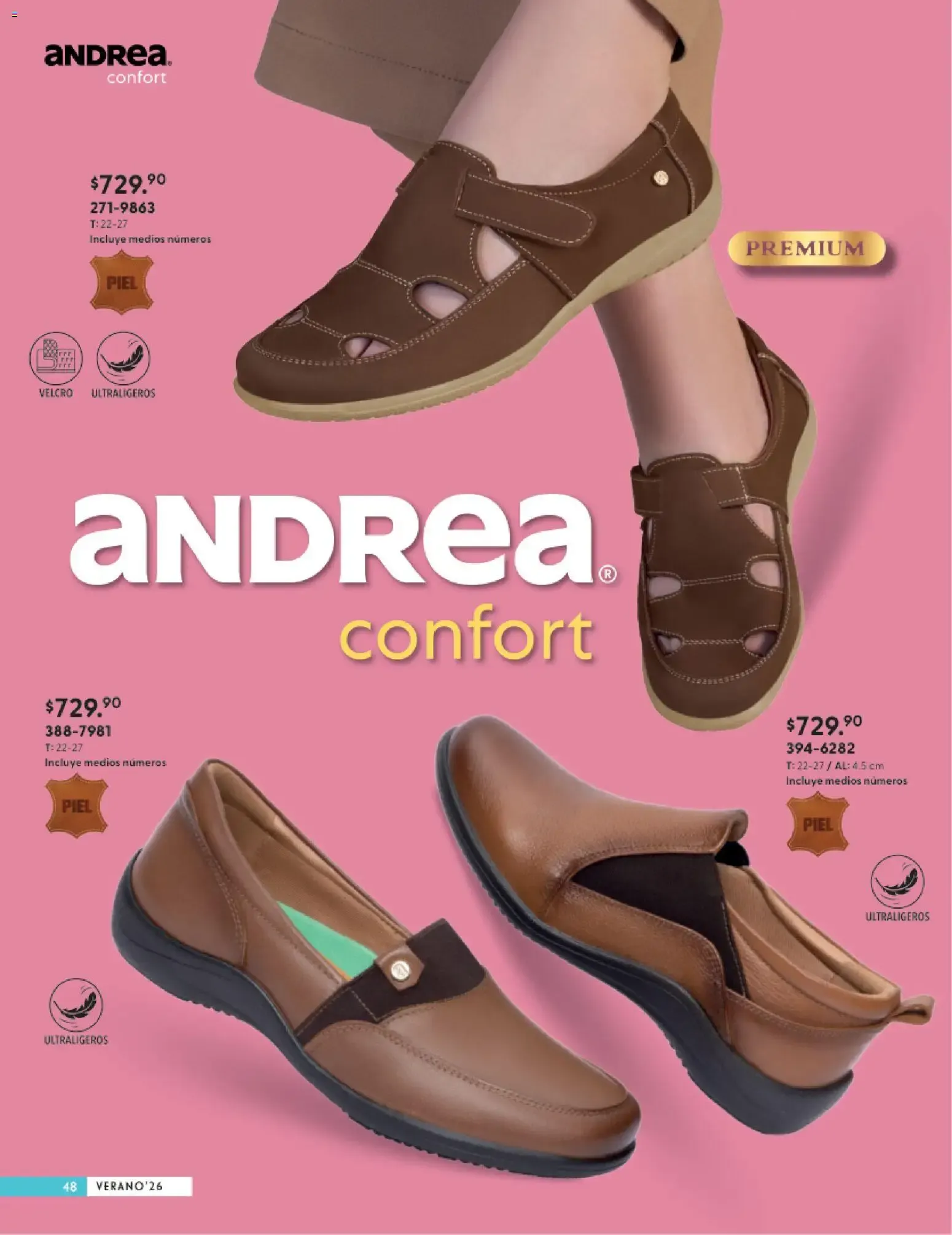 Catálogo de Andrea Confort Verano 2026 24 de mayo al 22 de agosto 2026 - Pagina 48