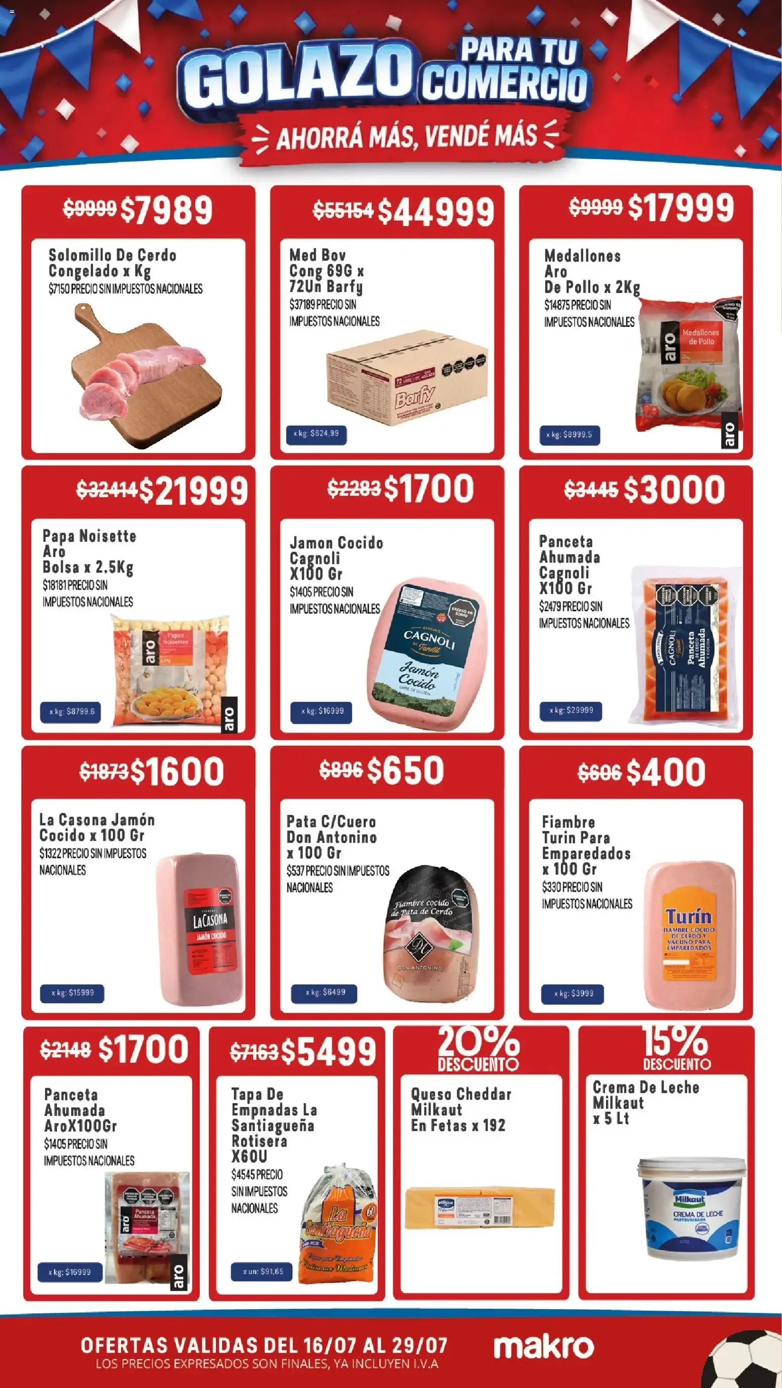 Ofertas de Makro - GOLAZO PARA TU COMERCIO del 16/07/2026 - 29/07/2026 16 de julio al 29 de julio 2026 - Página 2 del catálogo