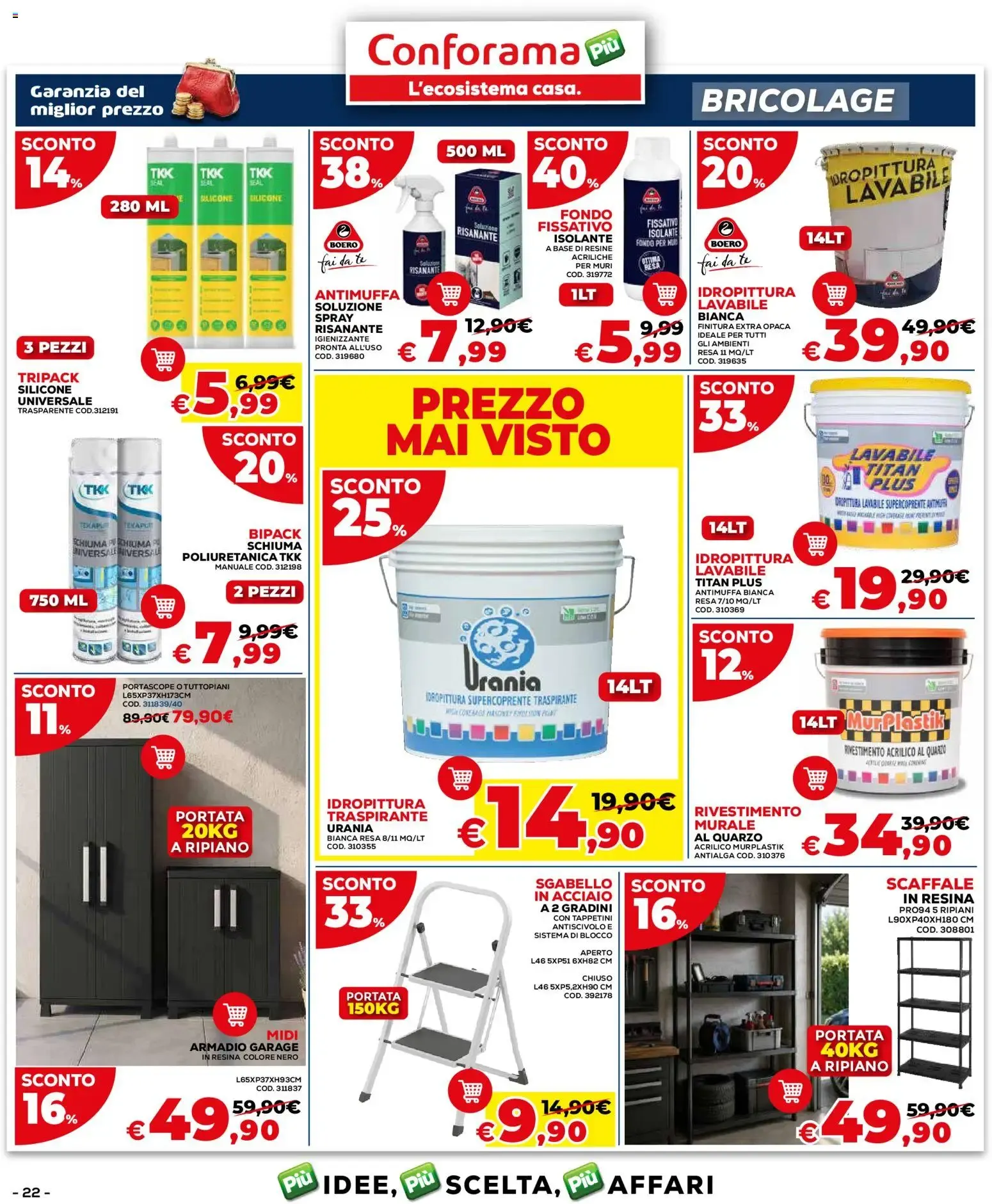 Nuovo Conforama volantino dal 24/08/2026 > offerte anteprima 🛍️ da 24 agosto a 20 settembre di 2026 - Pagina del volantino 22
