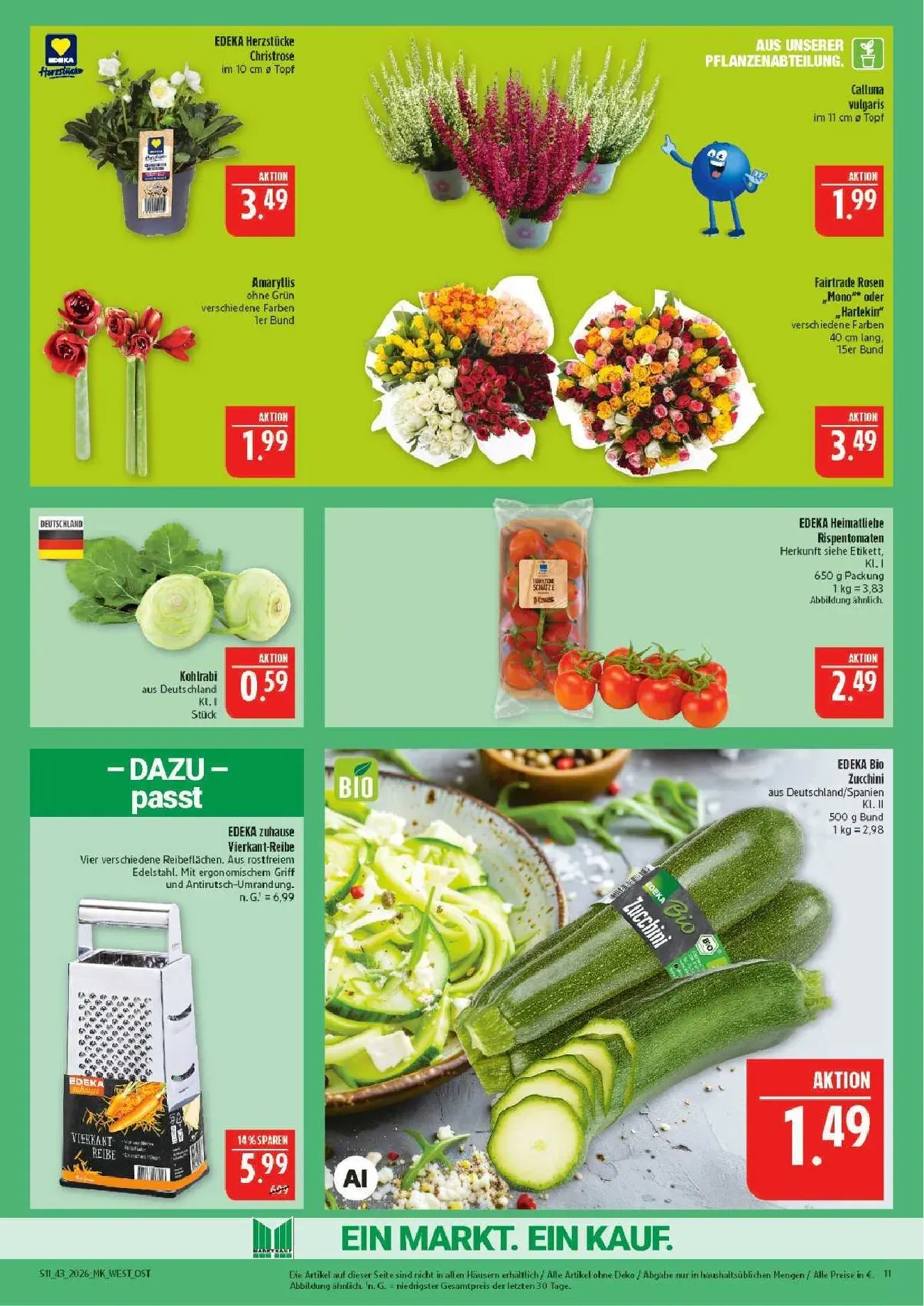 Marktkauf App: Scannen & Clever Sparen von 19. Oktober bis 24. Oktober 2026 - Prospekt seite 11