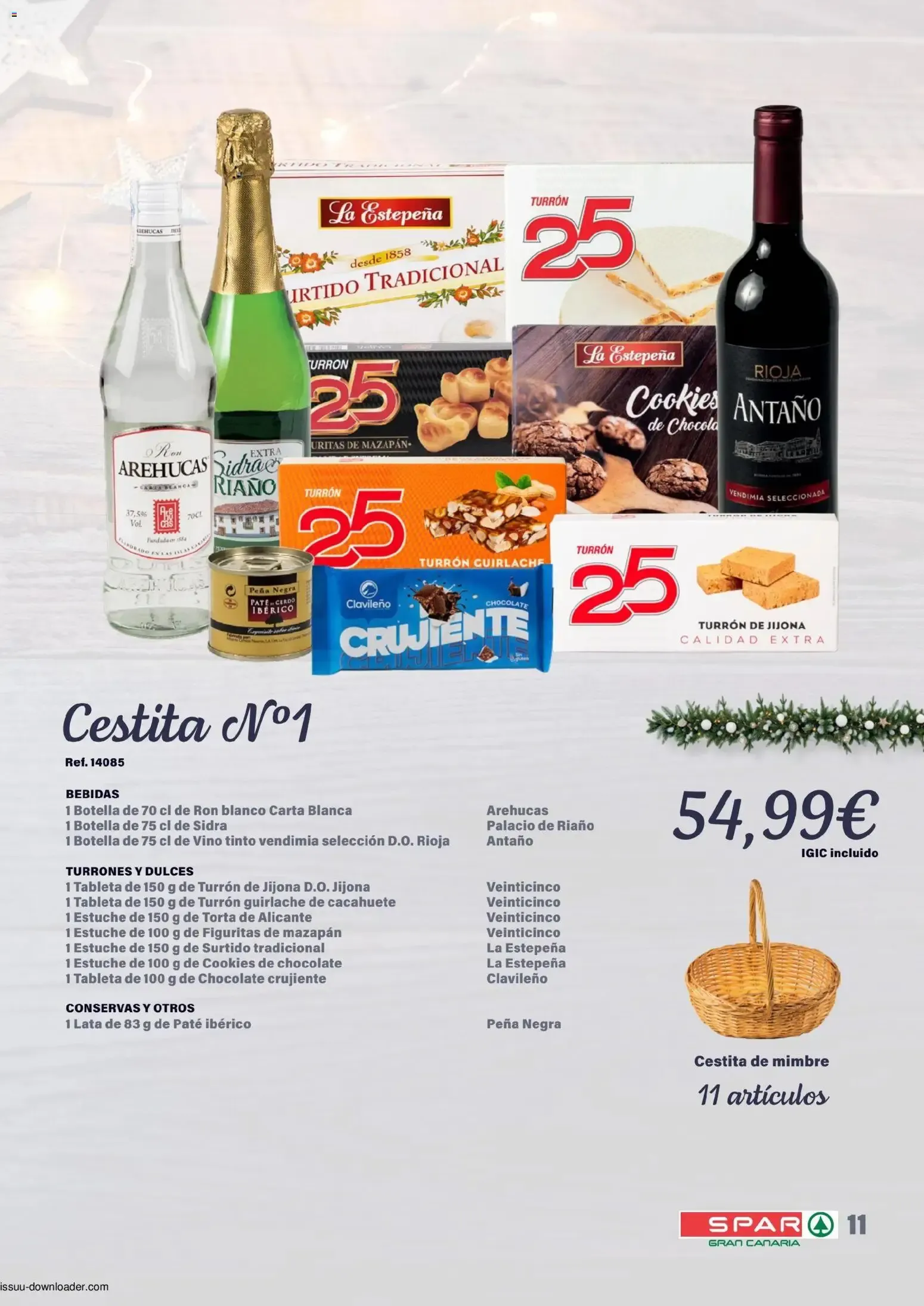 Catálogo de Spar Cestas y Lotes 30/10/2026 - 07/01/2027 30 de octubre al 7 de enero 2027 - Página 11