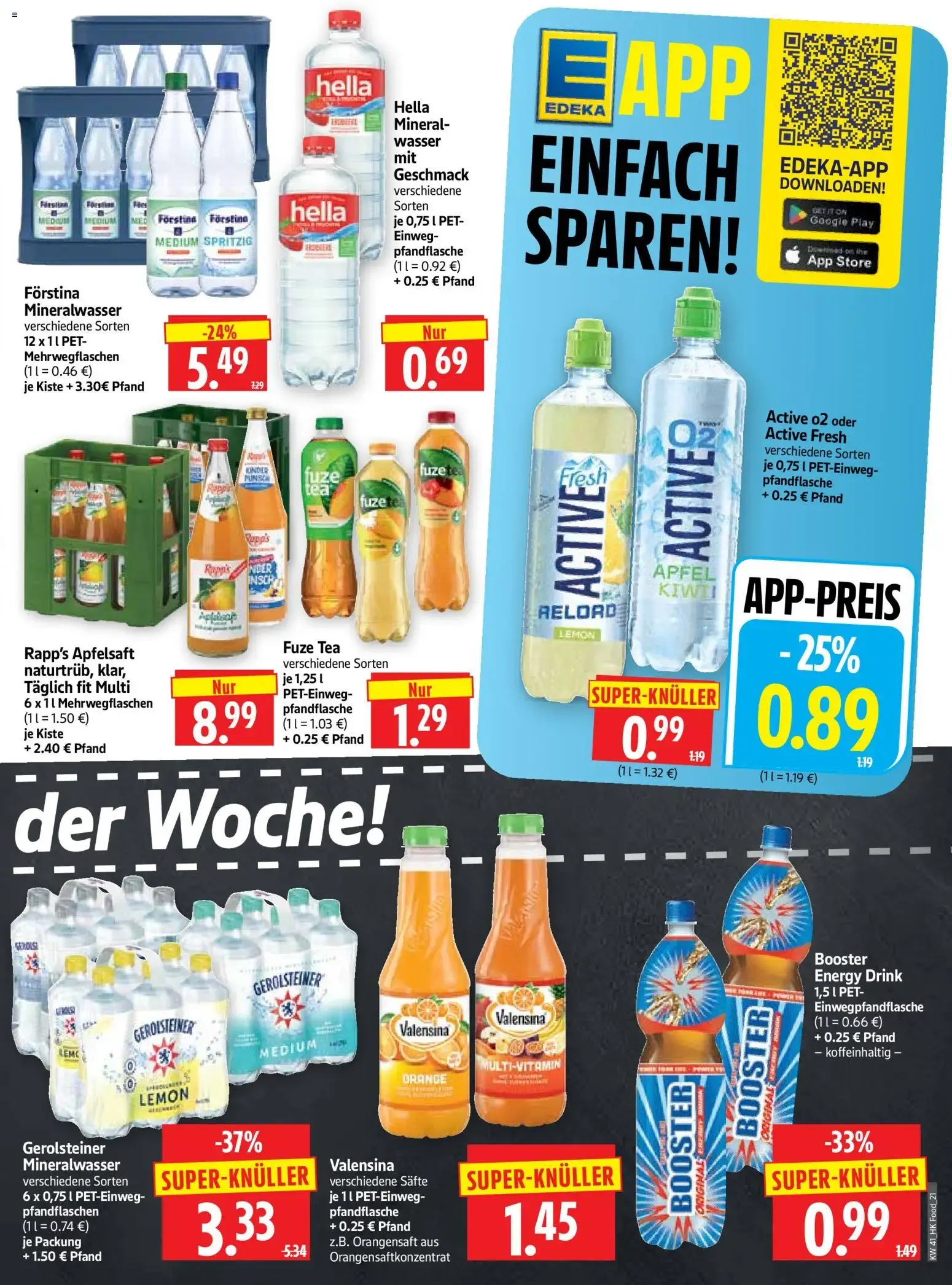 E center Herkules EDEKA App Prospekt von 5. Oktober bis 10. Oktober 2026 - Prospekt seite 21