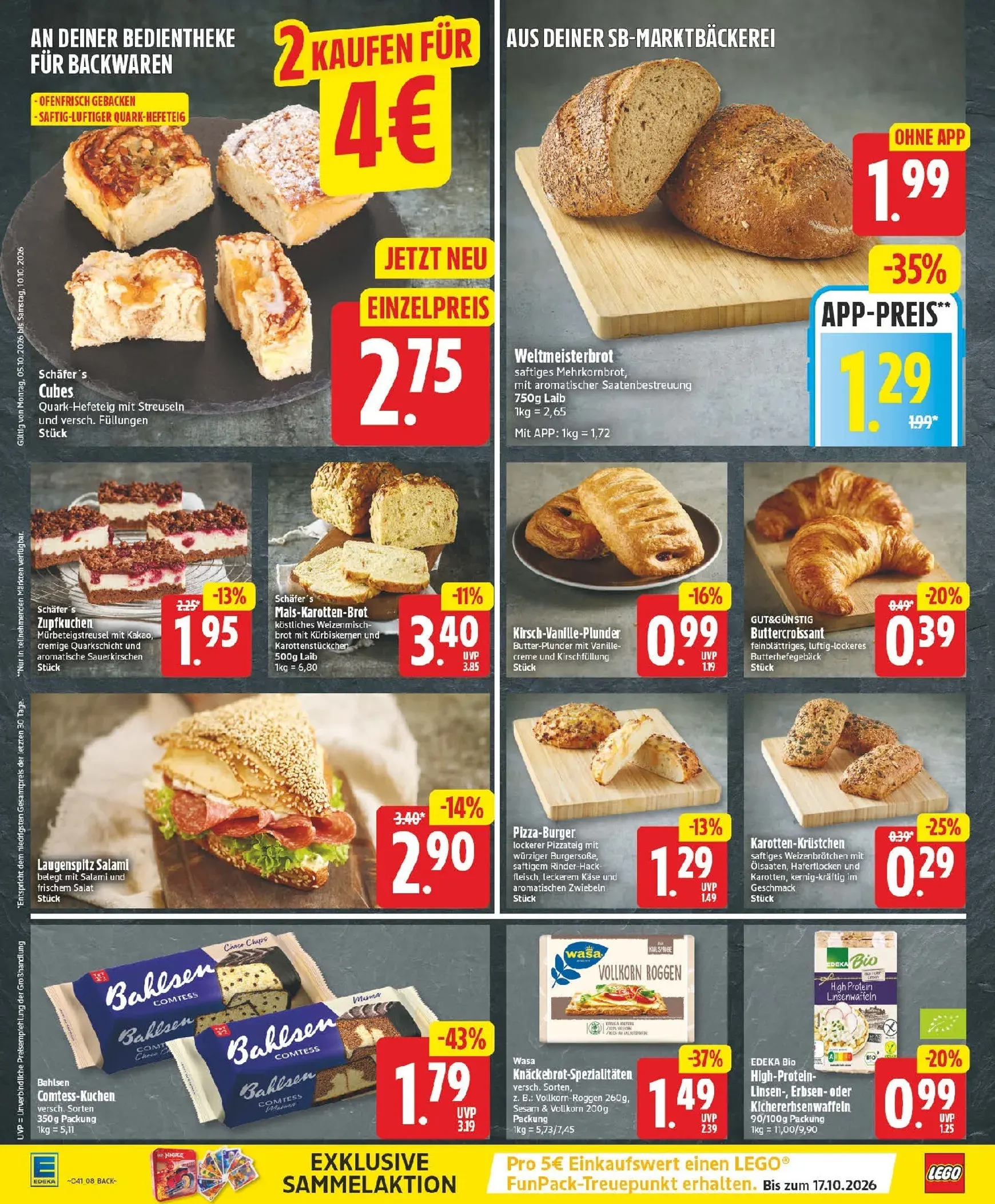 Edeka Prospekt nächste Woche – von Montag 05.10.2026 bis Samstag 10.10.2026 von 5. Oktober bis 10. Oktober 2026 - Prospekt seite 8