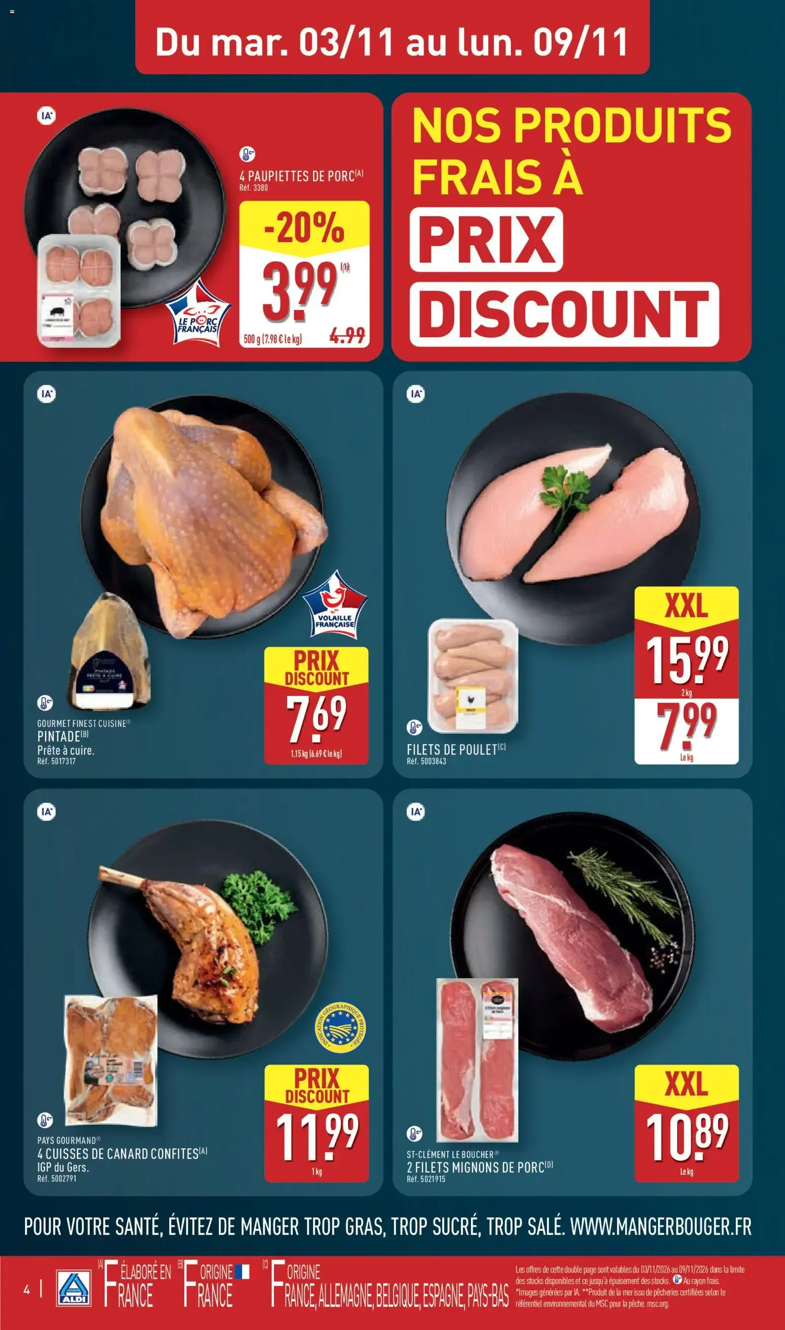 Aldi - Méga Formats à Prix Discount du 3 novembre au 9 novembre 2026 - Catalogue page 8