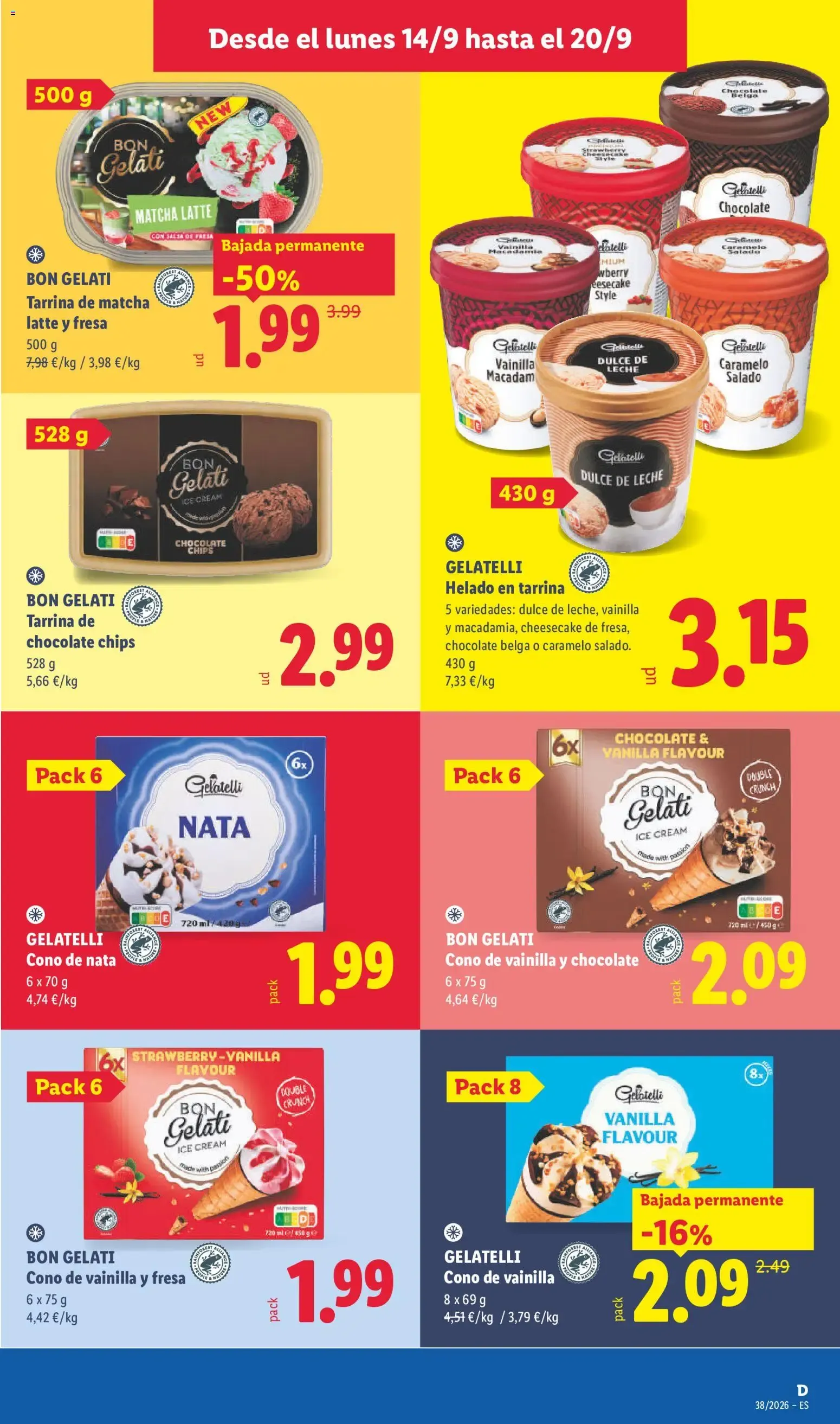 Catálogo de Lidl: Elige el N°1 en calidad-precio 14 de septiembre al 20 de septiembre 2026 - Página 19