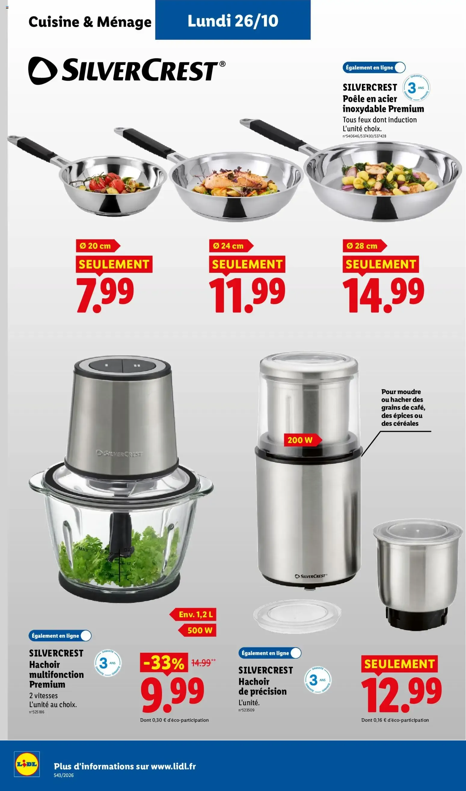 Lidl: Le Moins Toujours Plus du 22 octobre au 28 octobre 2026 - Catalogue page 56