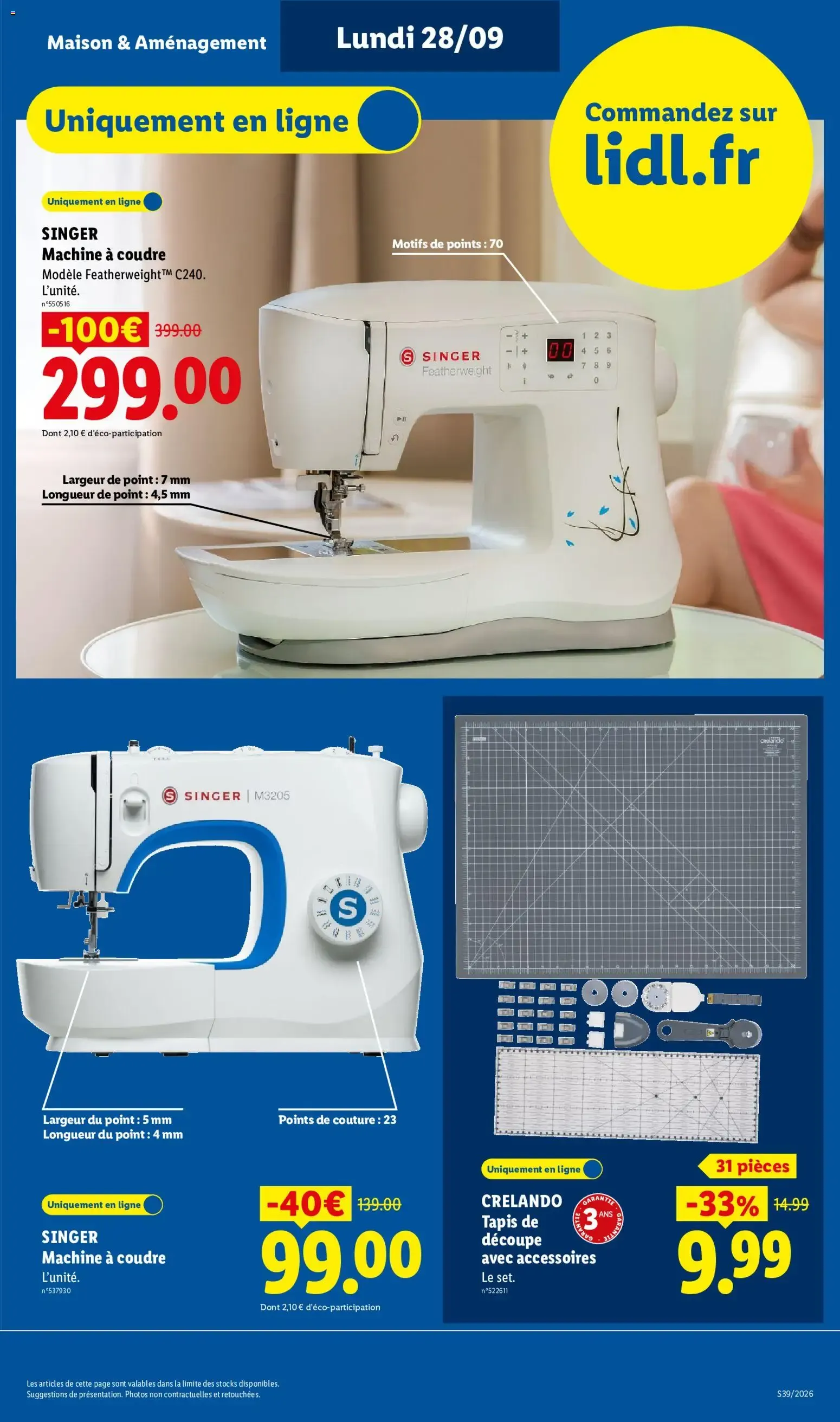 Catalogue LIDL du 24/09/2026 | Promo prospectus en ligne du 24 septembre au 30 septembre 2026 - Catalogue page 43