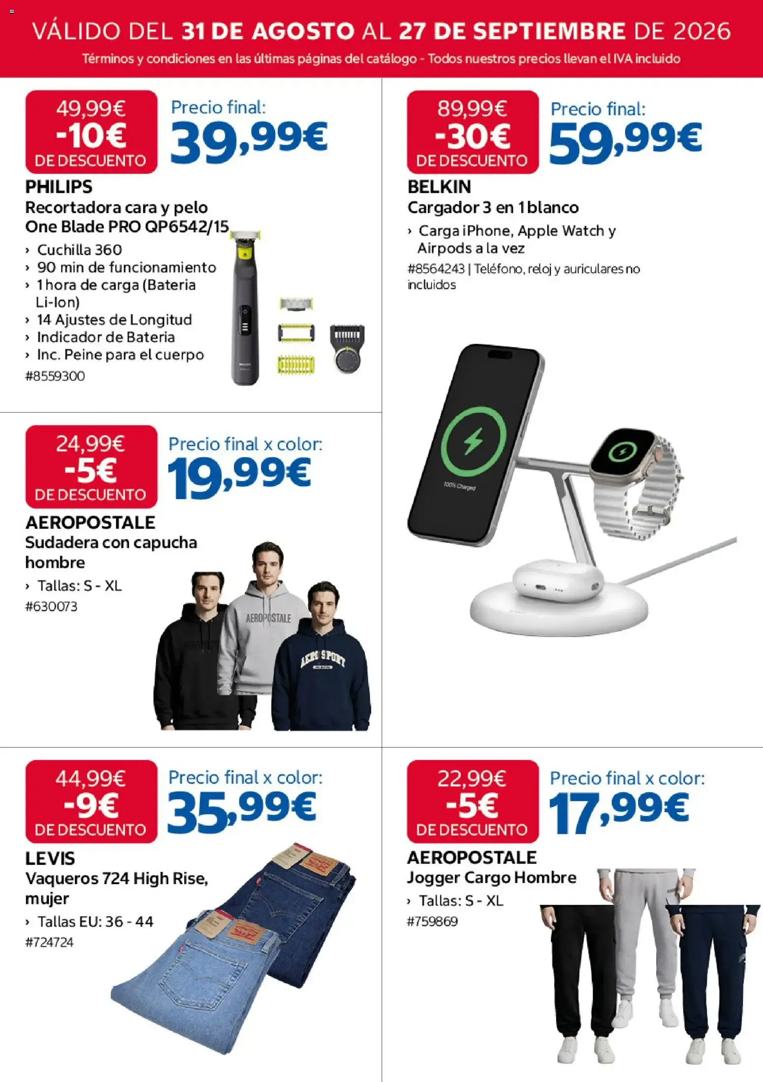 Catálogo de Costco Wholesale: Más de 1000€ en Ahorros para Socios 31 de agosto al 27 de septiembre 2026 - Página 3