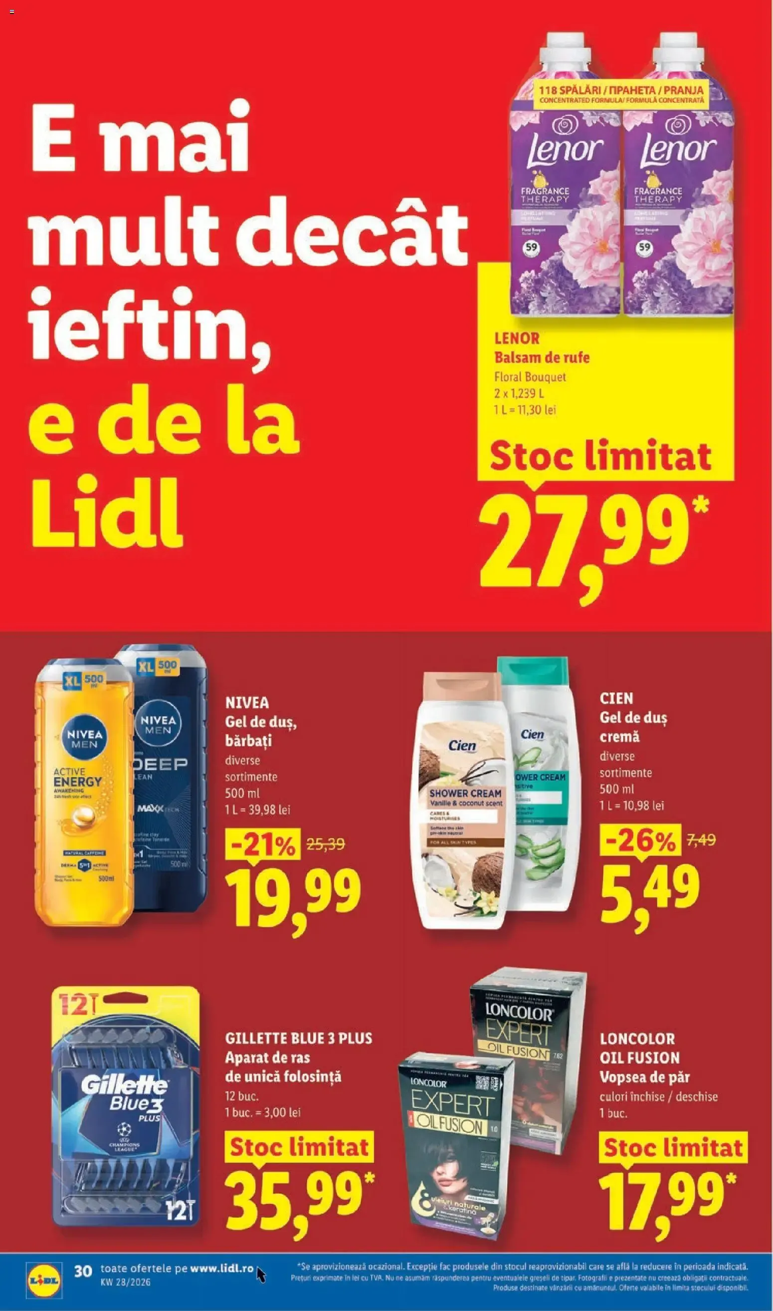 Catalog Catalog LIDL 06.07.2026 - Oferta și Revista online de la 6 iulie până la 12 iulie 2026 - Revista Pagina 30
