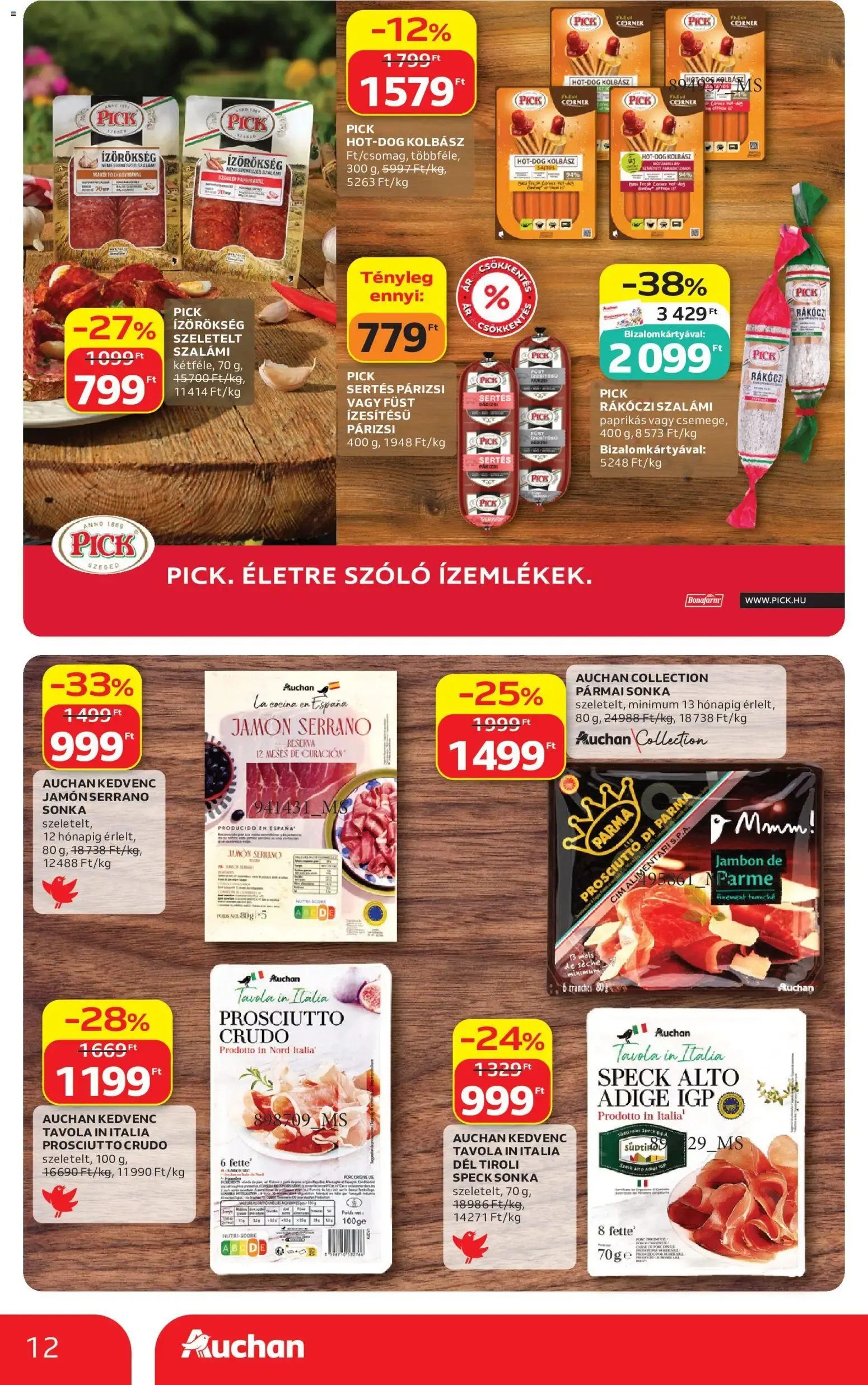Katalógus Auchan hipermarket szeptember 17.-tól szeptember 23.-ig 2026. - Oldal 12