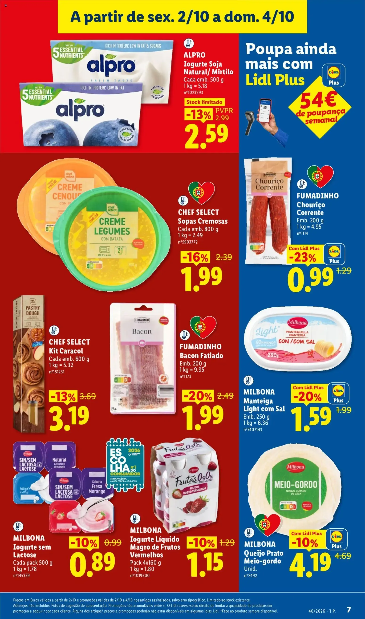 Folheto Lidl: O Programa de Fim-de-Semana do Manel, de 2 a 4 de Outubro de 2 de outubro até 4 de outubro 2026 - Pagina 7