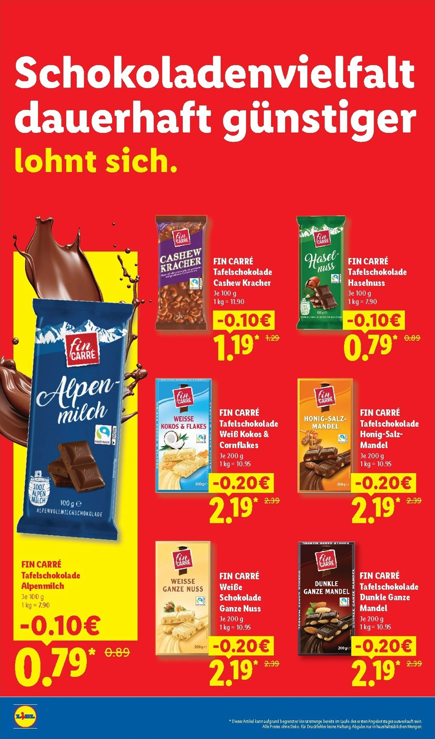 Lidl: Der Preisführer macht Deutschland dauerhaft günstiger! von 1. Juli bis 31. August 2026 - Prospekt seite 10