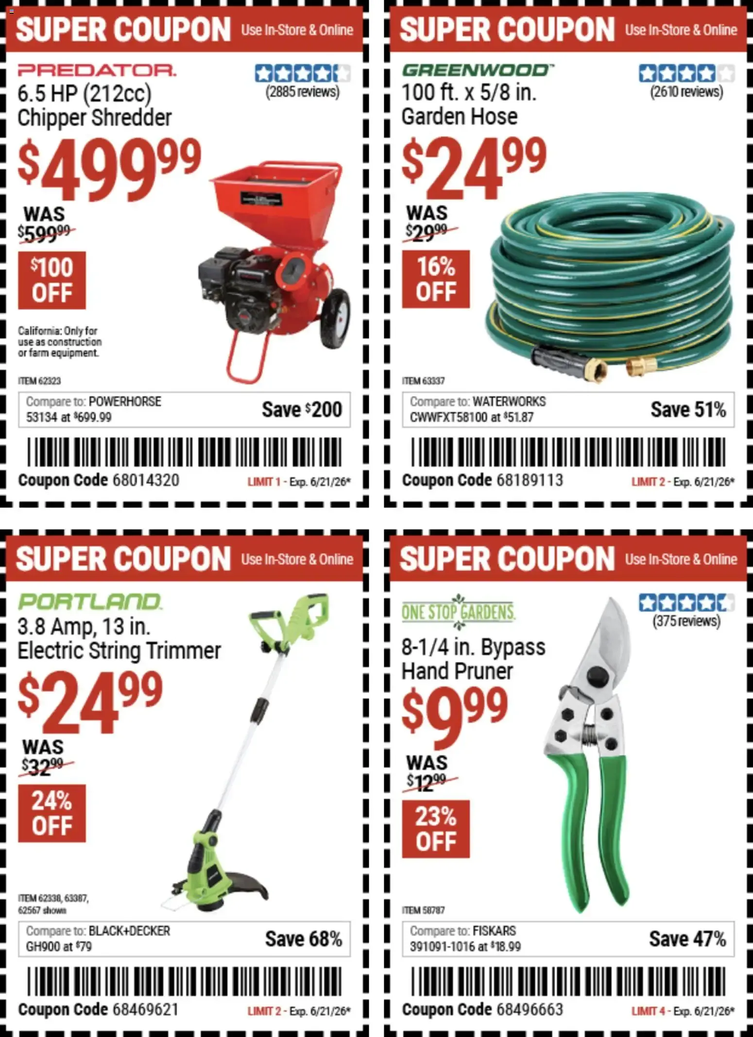 Weekly ad Harbor Freight Weekly Ad (06/08 - 06/21 2026) - Flyer from June 8 to June 21 2026 - Page 14