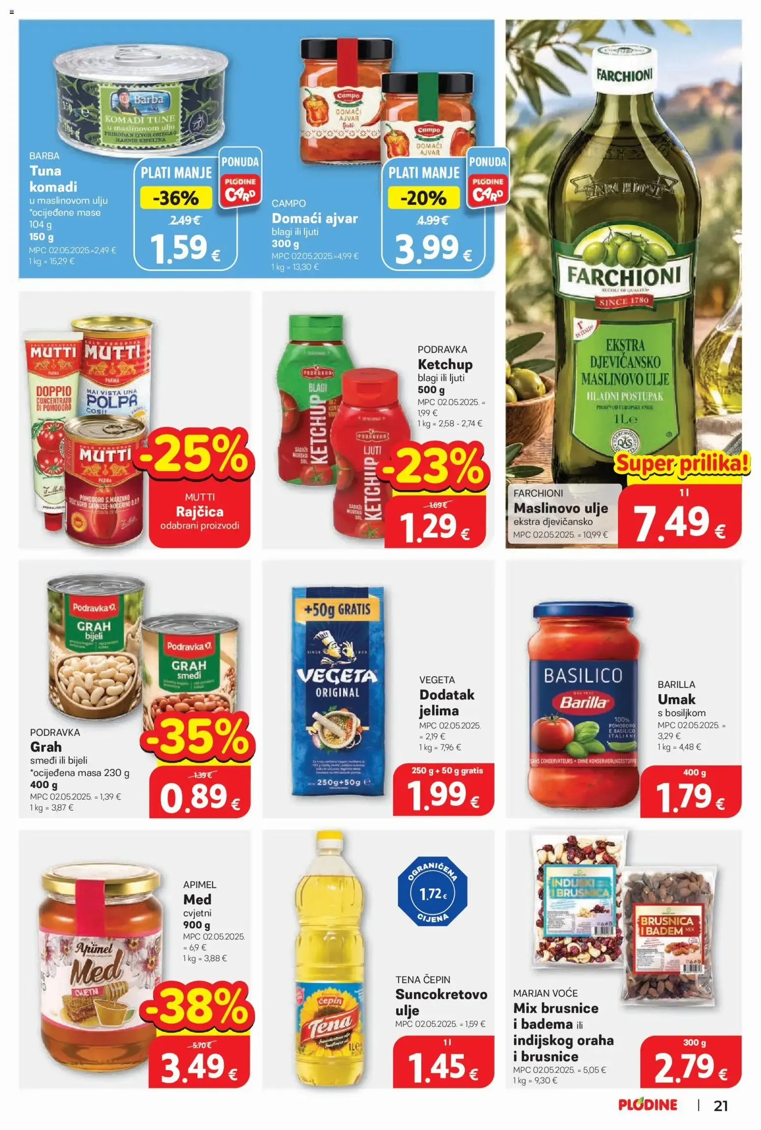 Katalog Plodine Katalog novi od 23.09.2026 na listanje > letak digitalni od 23. rujna do 29. rujna 2026. - Pregled Stranica 20