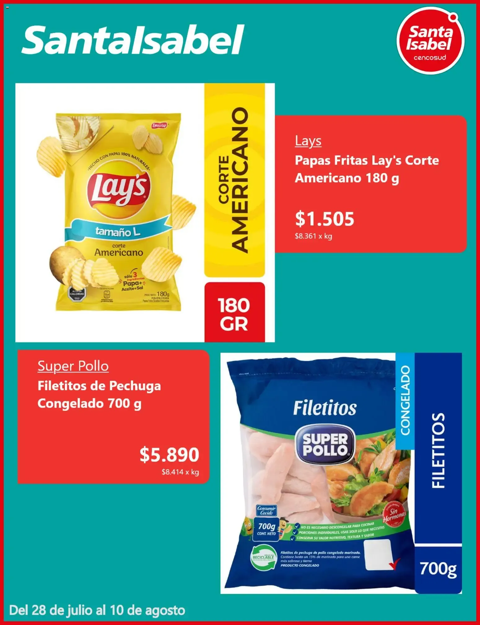 Catálogo de Santa Isabel - Ofertas Imbatibles 28 de julio al 10 de agosto 2026 - Página 3