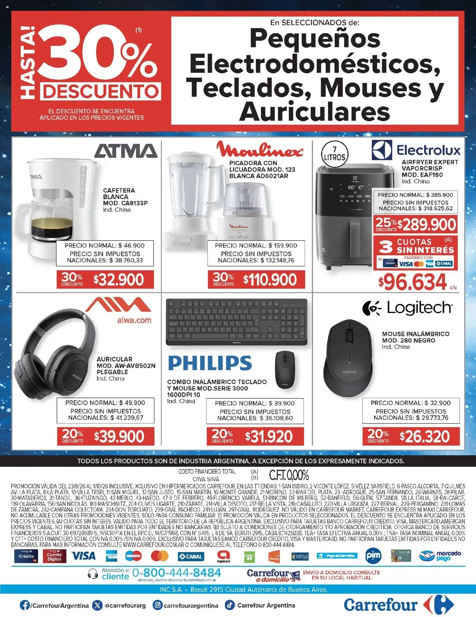 Ofertas de Carrefour - Carrefour Hiper Ofertas || del 23/09/2026 - 02/10/2026 || Promociones 23 de septiembre al 1 de octubre 2026 - Página 31 del catálogo