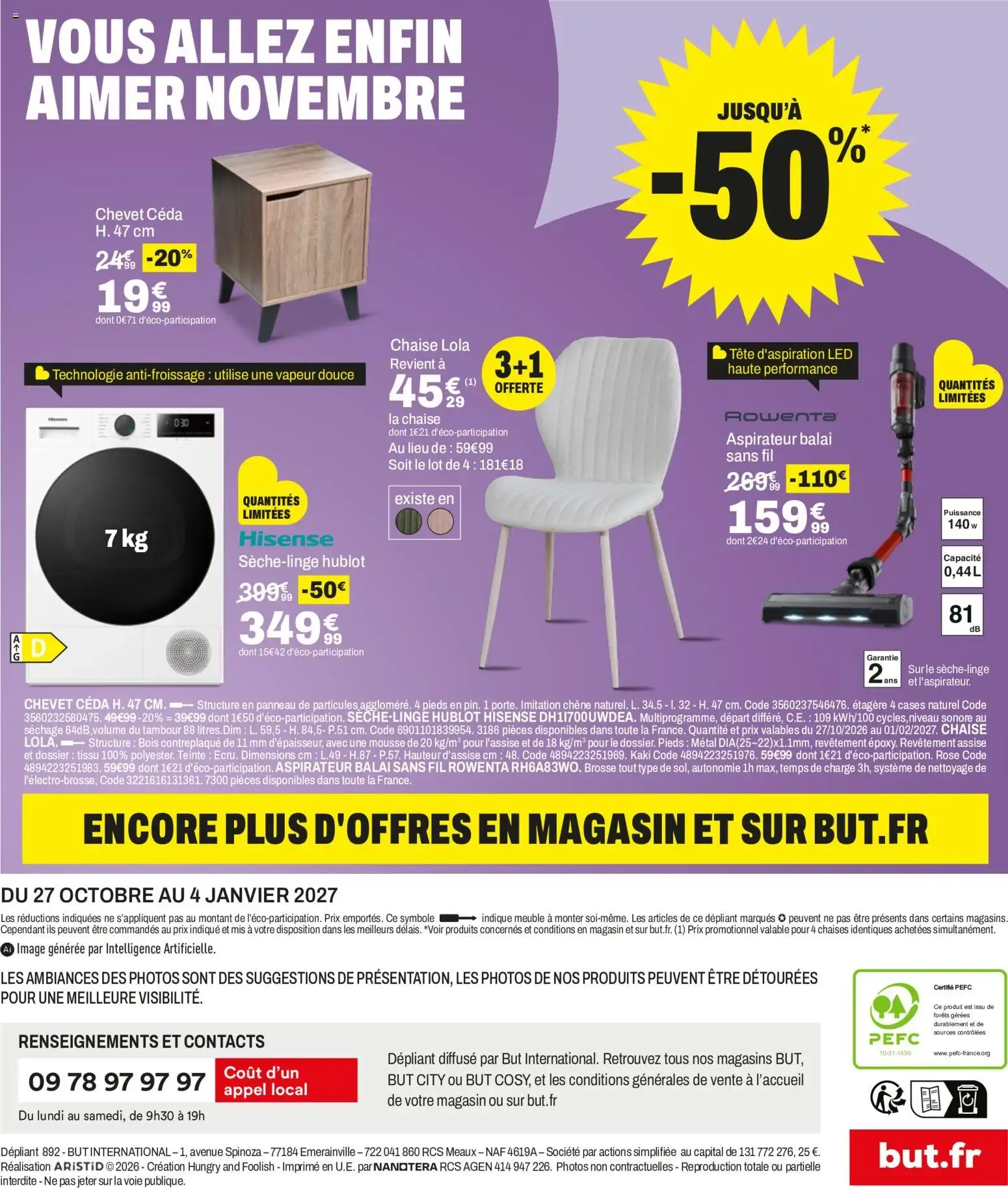 BUT Black November du 27 octobre au 4 janvier 2027 - Catalogue page 36