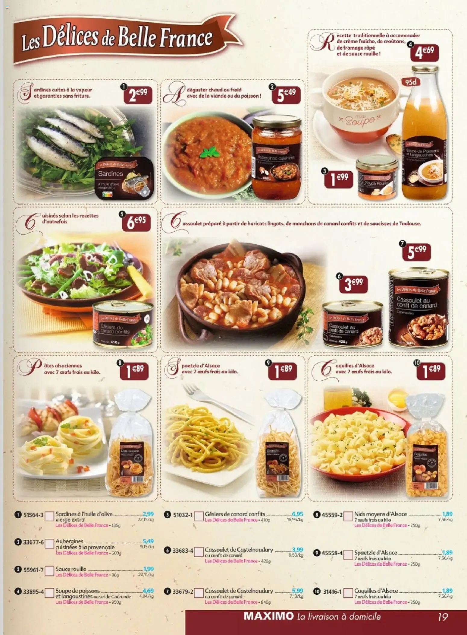 Maximo L'épicerie à domicile - Catalogue Juin 2026 du 22 mai au 18 juin 2026 - Catalogue page 19