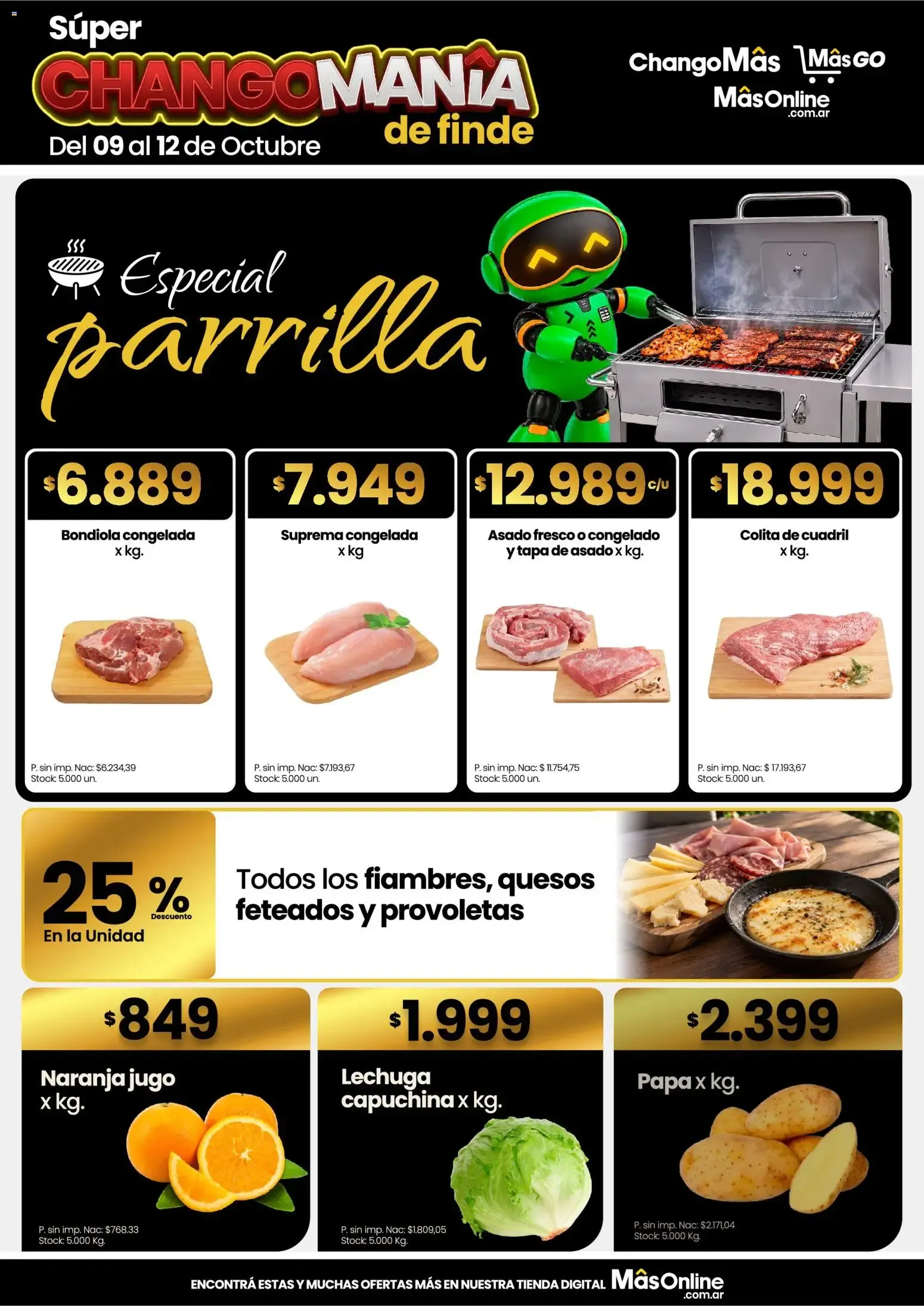 Ofertas de Changomas Changomania de finde || del 09/10/2026 - 12/10/2026 || Catálogo 9 de octubre al 12 de octubre 2026 - Página 5 del catálogo