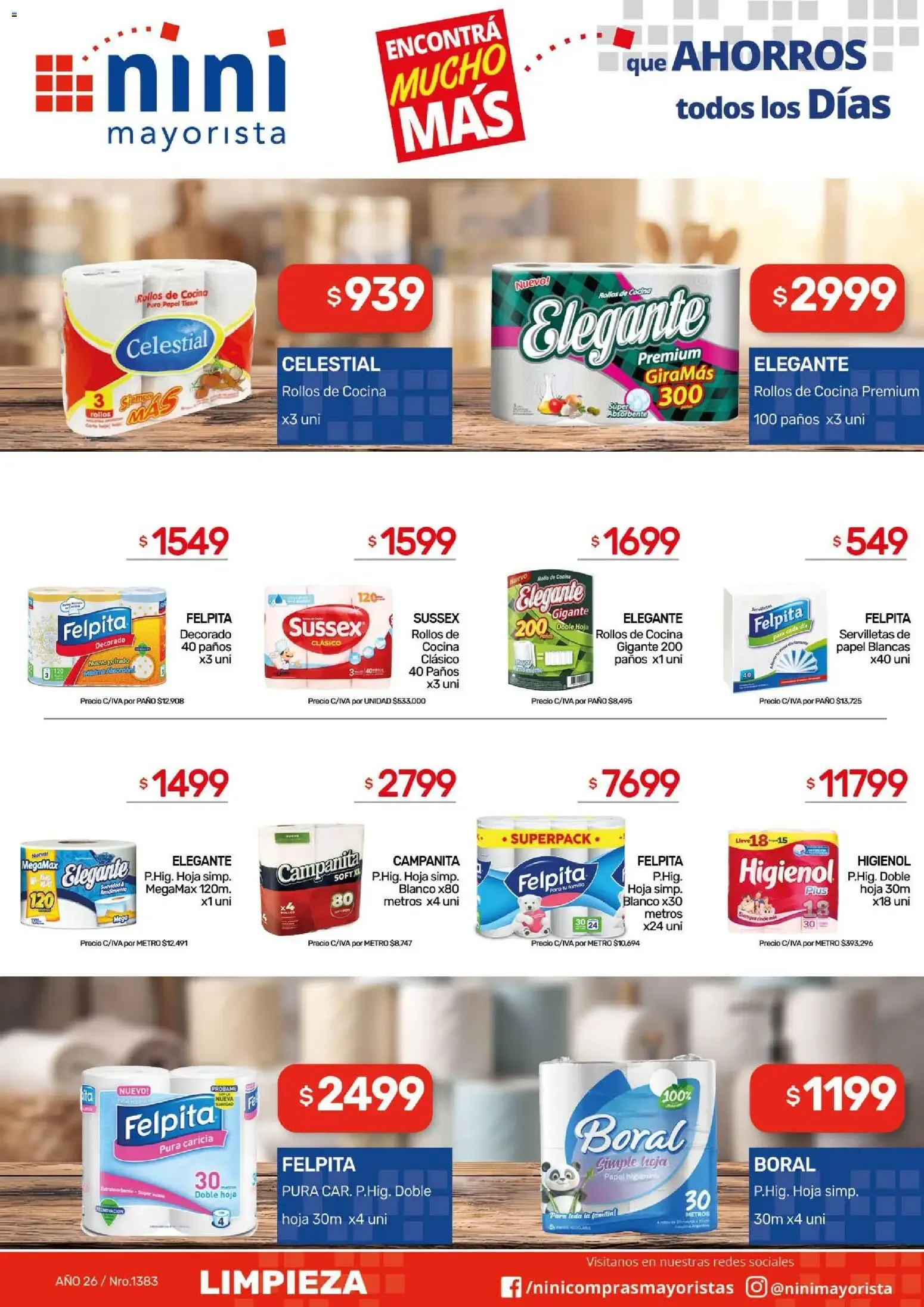 Ofertas de NINI Mayorista catálogo del 26/10/2026 - 01/11/2026 26 de octubre al 1 de noviembre 2026 - Página 8 del catálogo
