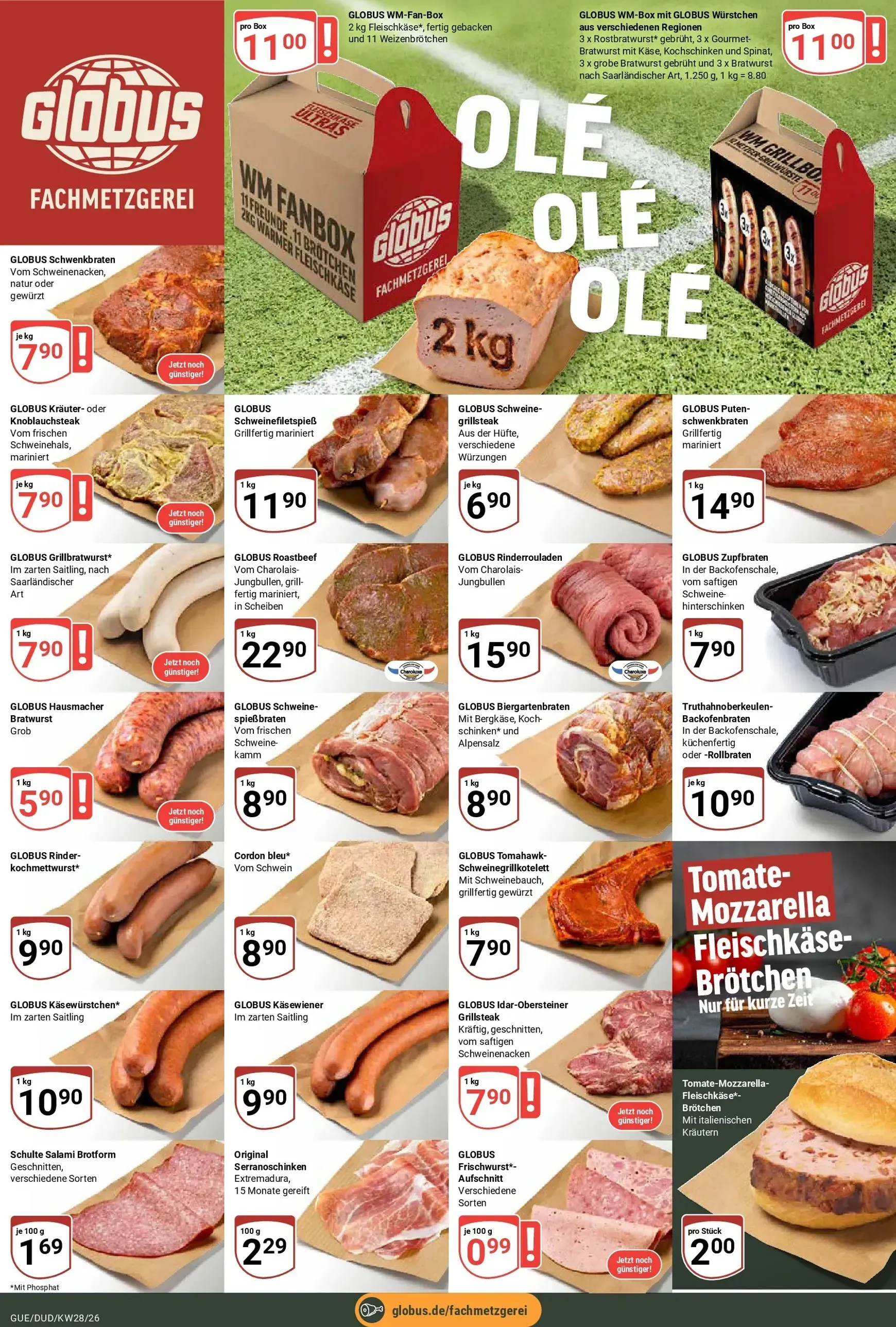 Globus - Wochenangebote Prospekt – von Montag 06.07.2026 bis Samstag 11.07.2026 von 6. Juli bis 11. Juli 2026 - Prospekt seite 12
