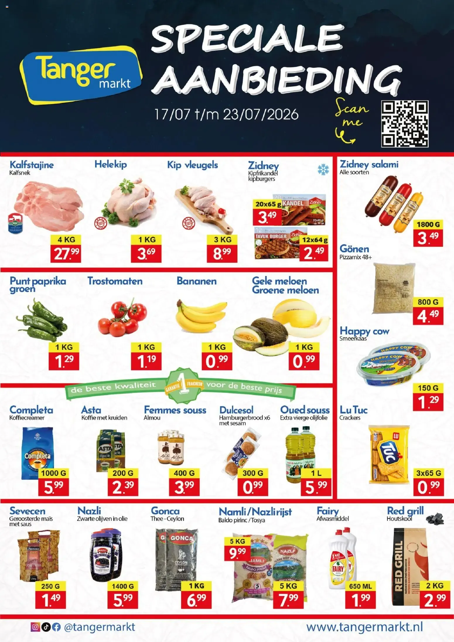 Tanger Markt folder vanaf 17-07-2026 || NIEUWE van 17 juli tot 23 juli 2026 - Folder pagina 1