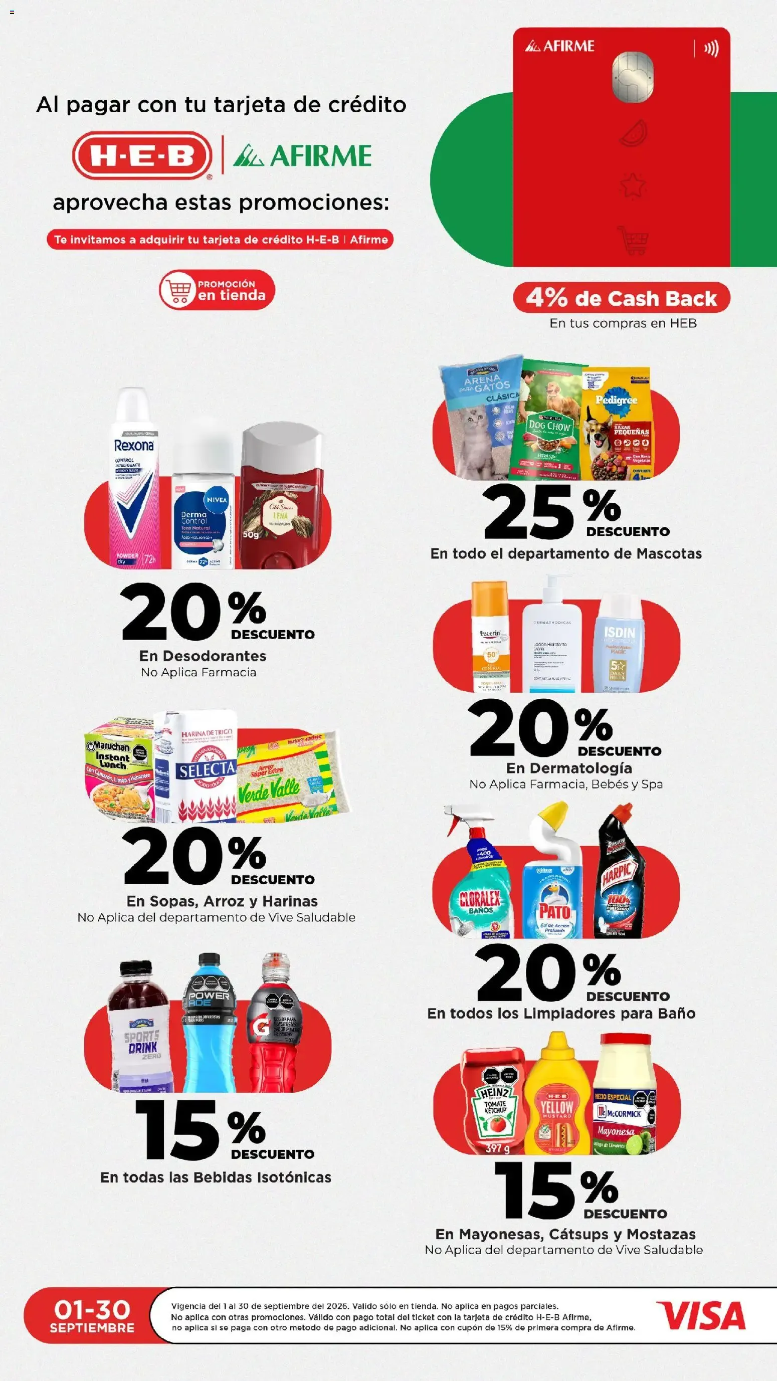 Catálogo de H-E-B folleto Los precios hoy están bajos (01/09/2026 - 03/09/2026) - catálogo en línea 1 de septiembre al 3 de septiembre 2026 - Pagina 4