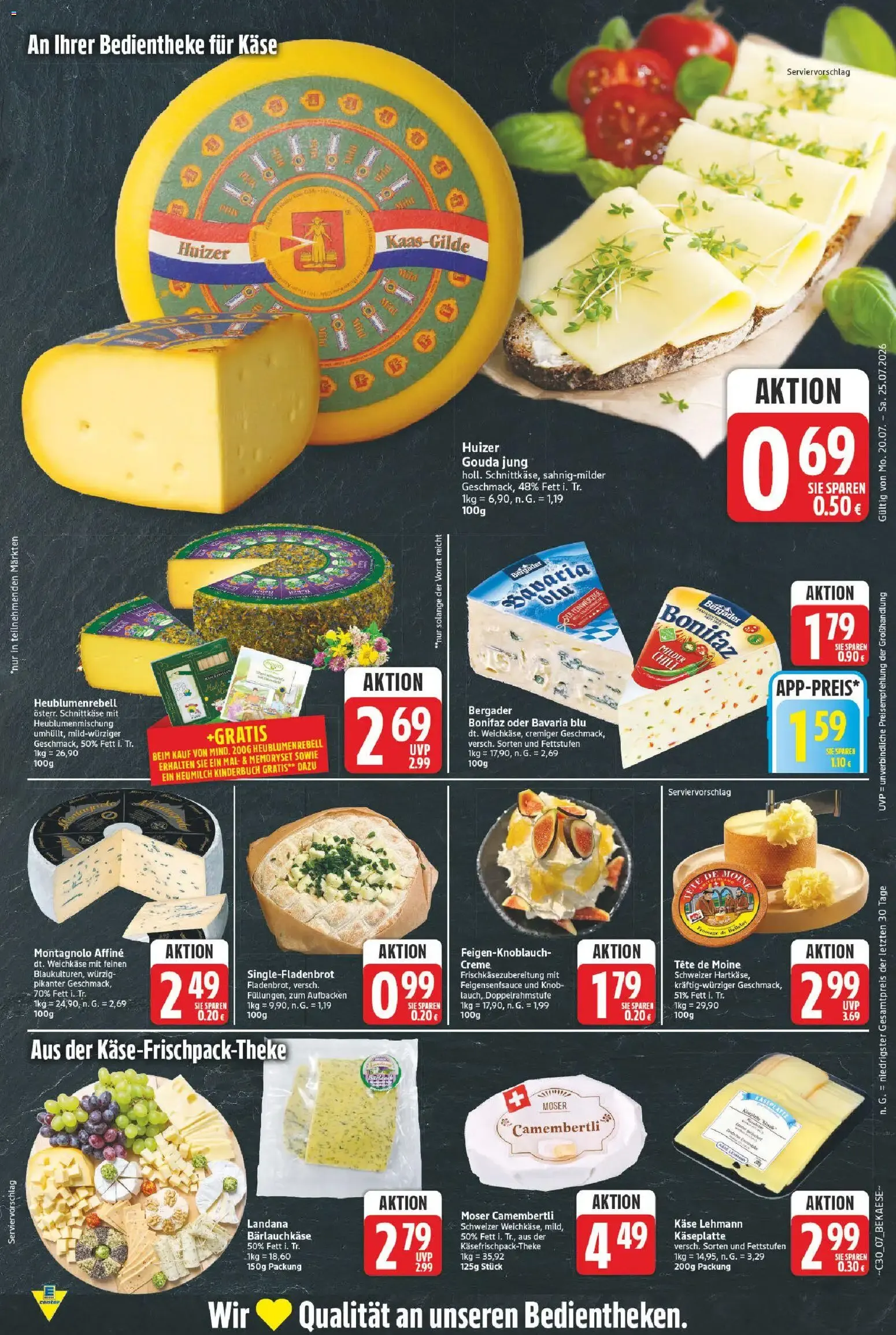 Edeka Center Prospekt von 20. Juli bis 25. Juli 2026 - Prospekt seite 8