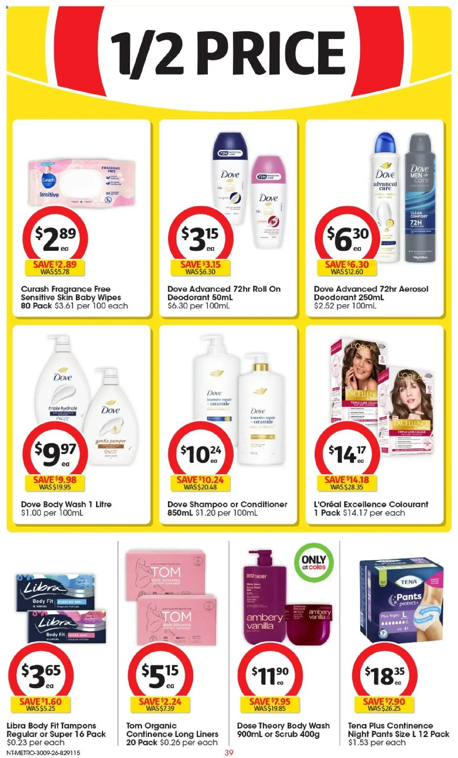 Coles catalogue valid from 30/09/2026 > Online Australia - Catalogue valid from 30 September to 6 October 2026 - page 39