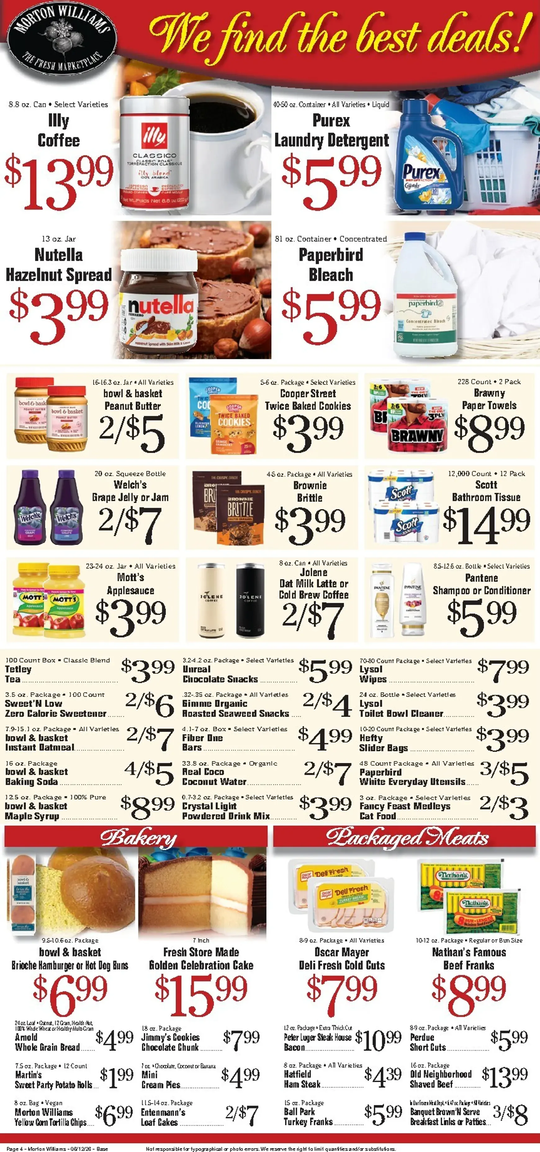 Weekly ad Current Morton Williams - Manhattan / Jersey City leaflet valid from Friday 06/12/2026 to Thursday 06/18/2026 from June 12 to June 18 2026 - Page 4