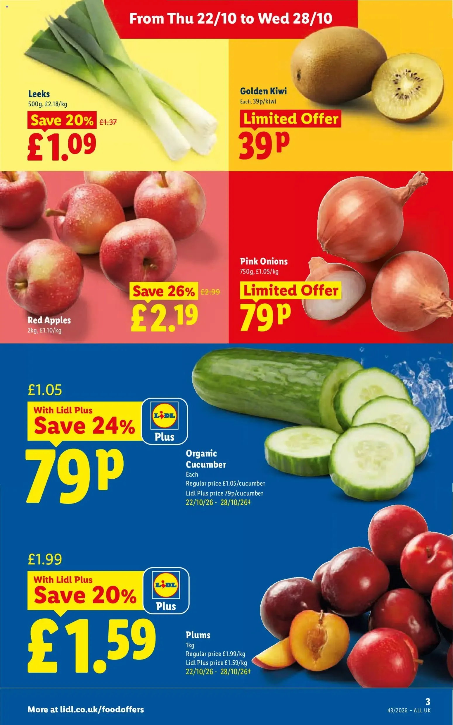 Weekly offers Lidl Scotland (22/10/2026 - 28/10/2026) - Offers Online from 22 October to 28 October 2026 - Catalogue Page 3
