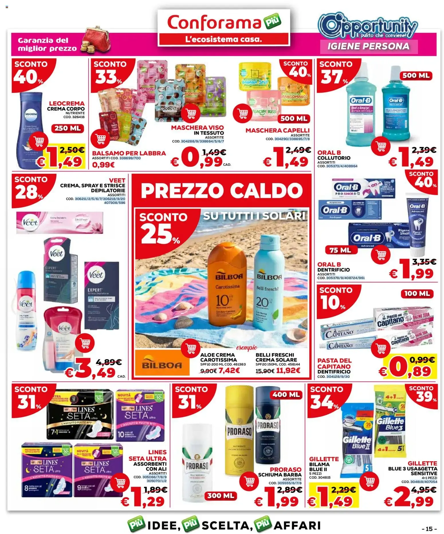 Conforama: Sconti Caldi per l'Estate da 2 luglio a 26 luglio di 2026 - Pagina del volantino 15