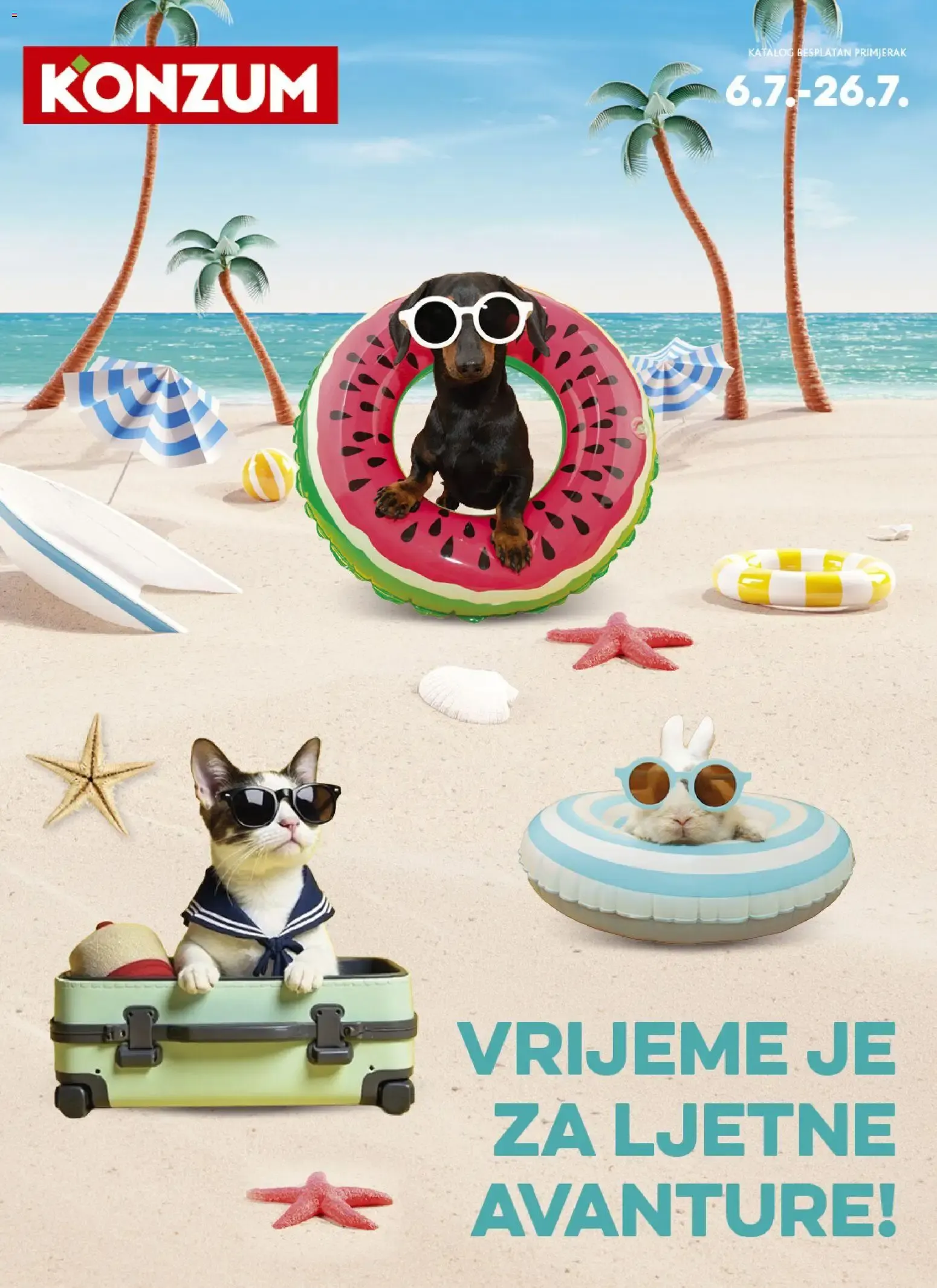 Konzum Katalog: Ljetne Avanture