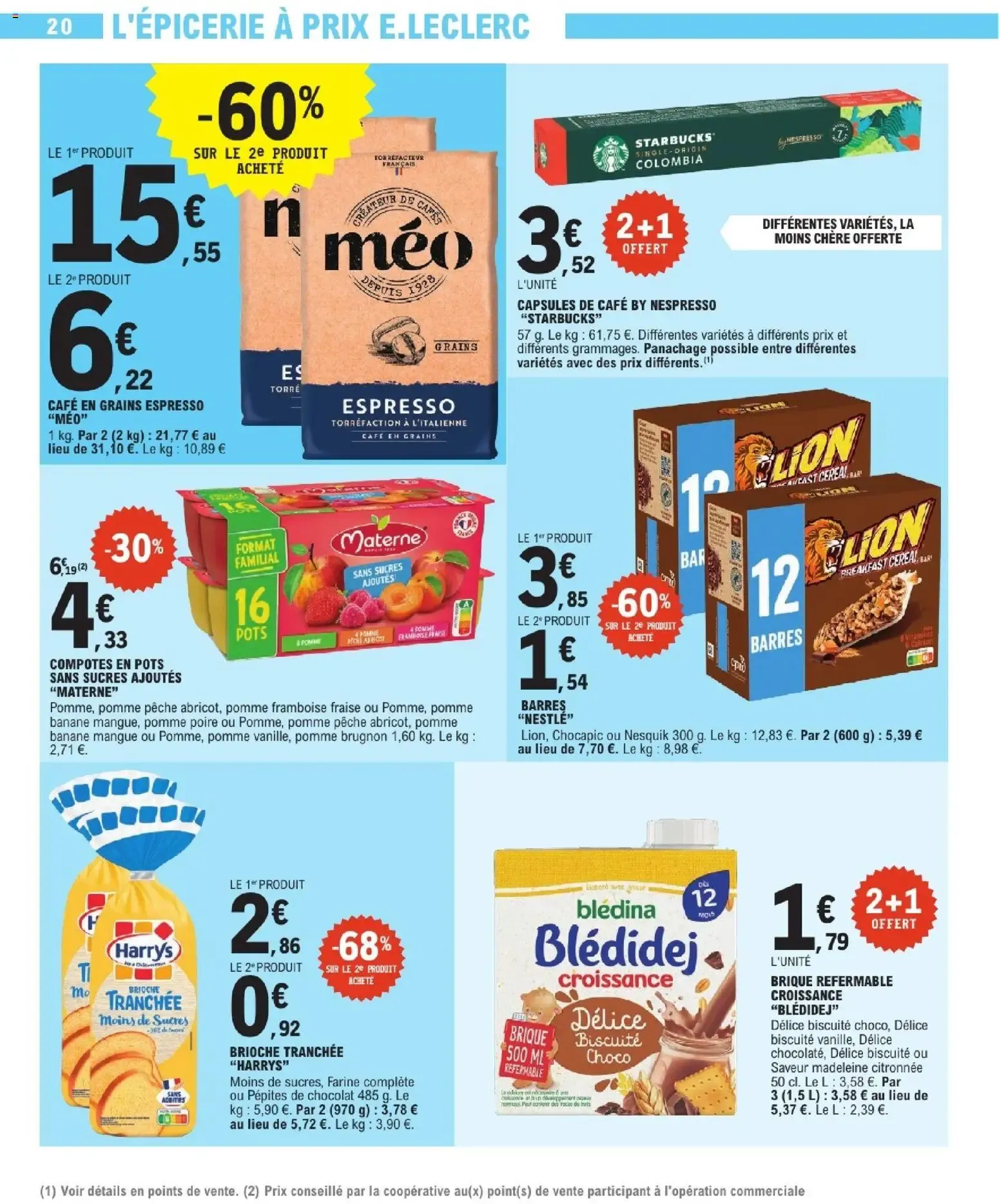 Catalogue E.Leclerc du 13/10/2026 | Nouveau promo prospectus du 13 octobre au 24 octobre 2026 - Catalogue page 20