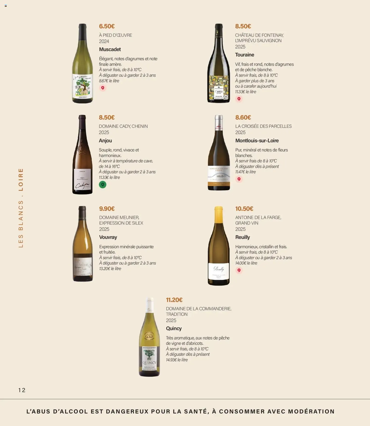 Monoprix - Guide foire aux vins à partir du 11/09/2026 - promo en ligne du 11 septembre au 27 septembre 2026 - Catalogue page 12
