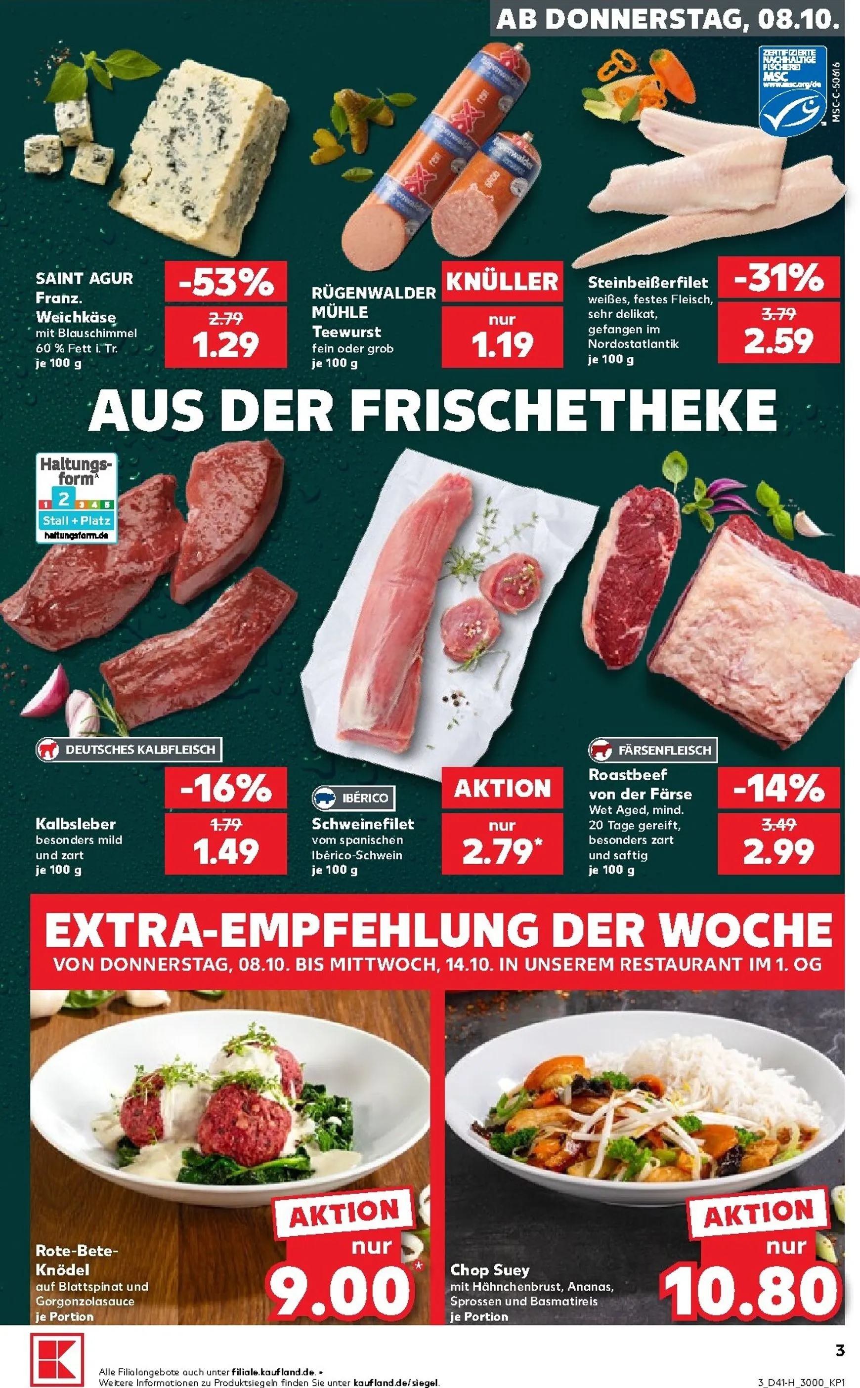Kaufland - Neckarsulm Prospekt nächste Woche – von Donnerstag 08.10.2026 bis Mittwoch 14.10.2026 von 8. Oktober bis 14. Oktober 2026 - Prospekt seite 3